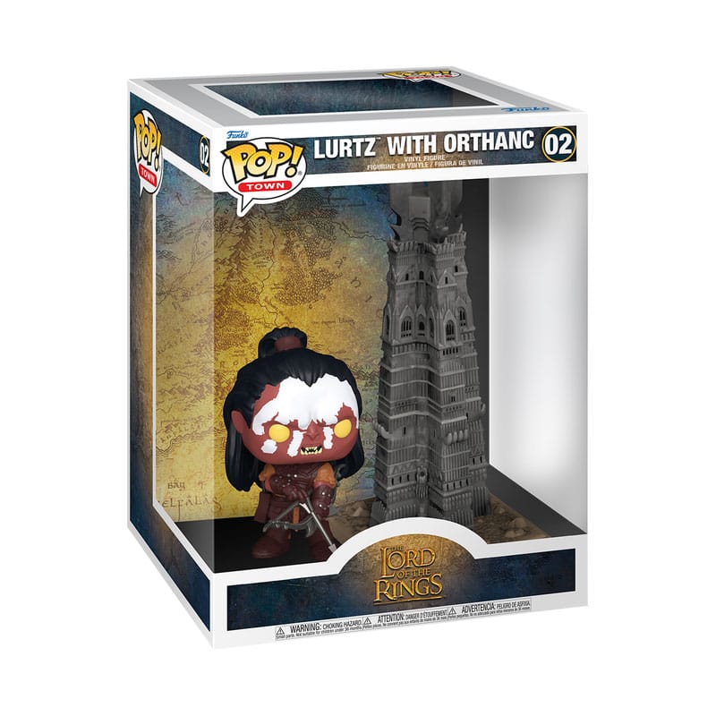 Lord of the Rings POP! Town Vinyl Figure Lurtz w/Tower 9 cm P039766 - Image 2