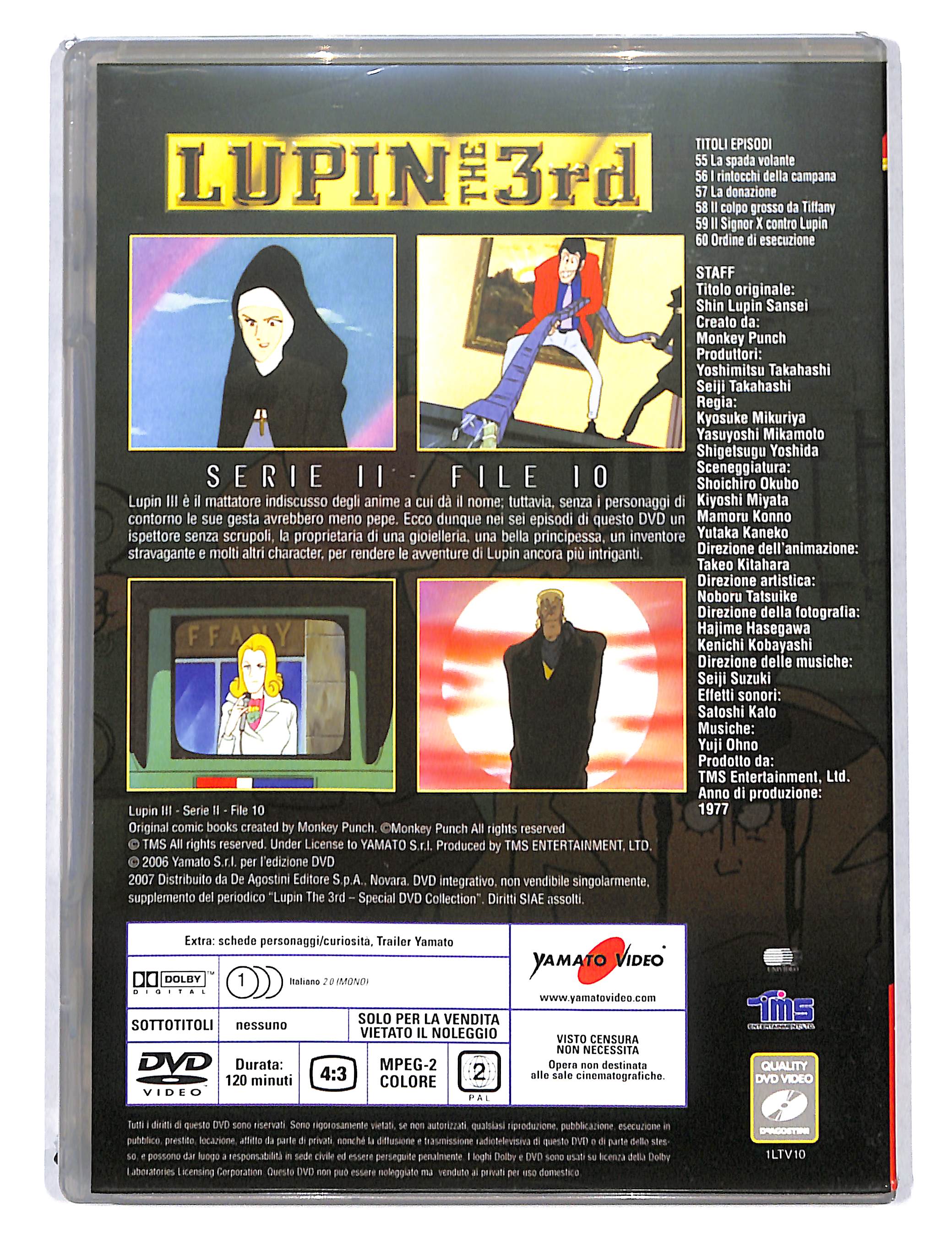 EBOND Lupin the 3rd Serie II - File 10 EDITORIALE DVD DB750613 - Image 2
