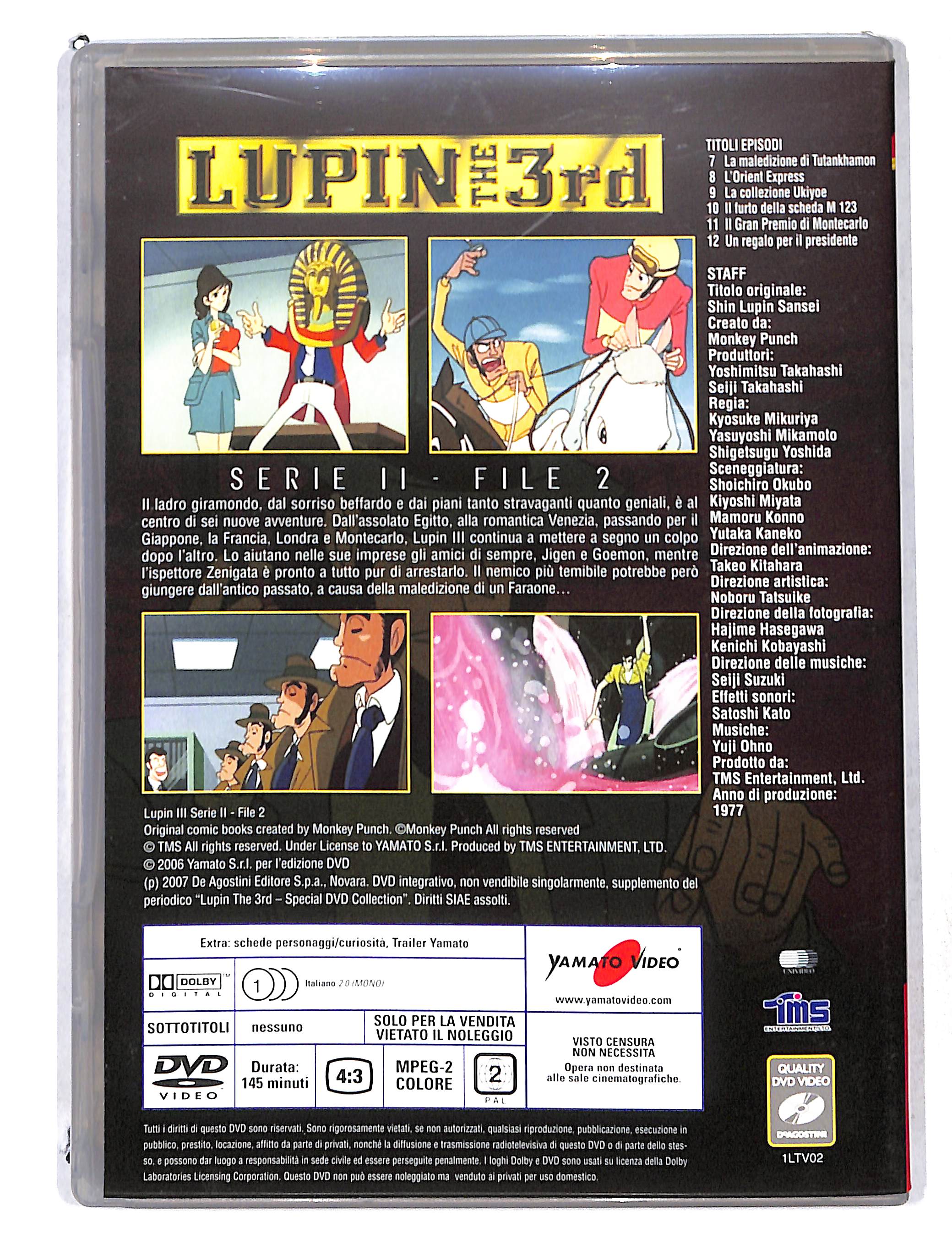 EBOND Lupin the 3rd Serie II - File 2 EDITORIALE DVD DB750449 - Image 2