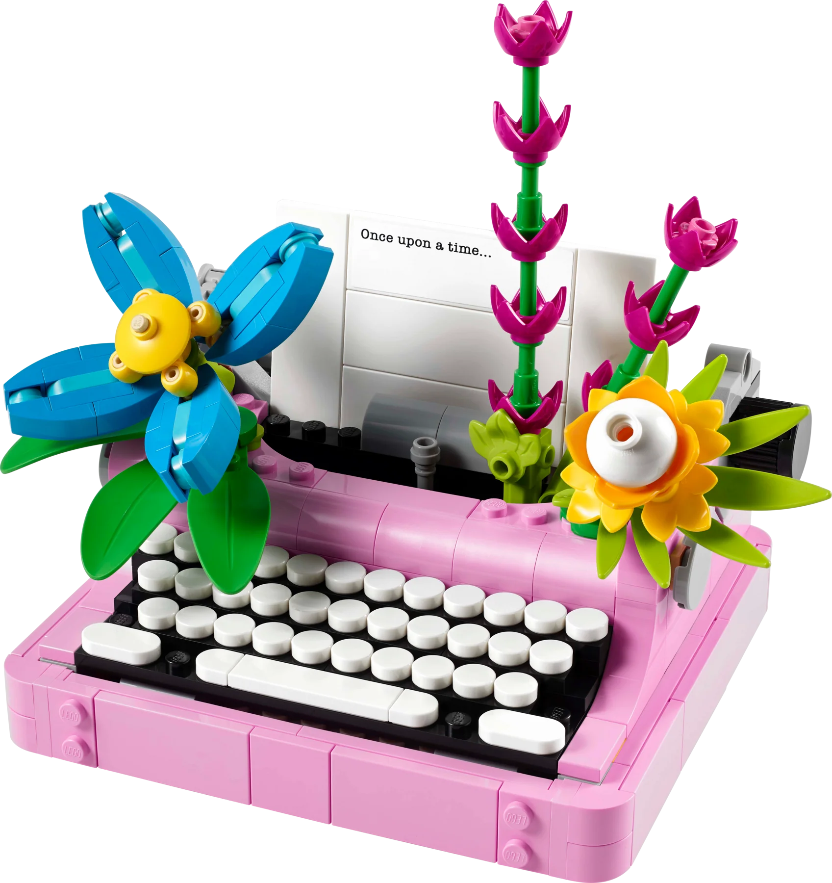 LEGO 31169 Macchina da scrivere con fiori