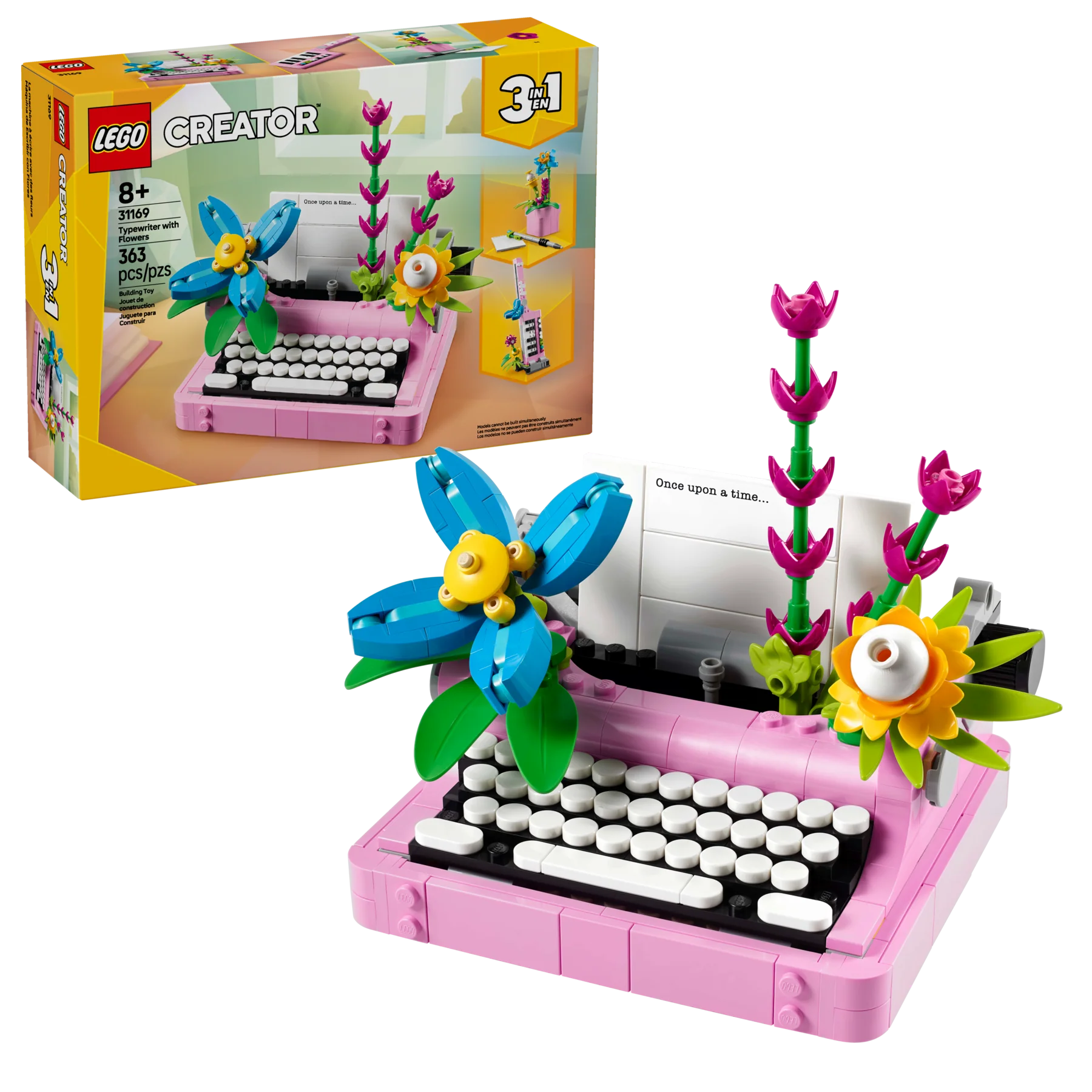 LEGO 31169 Macchina da scrivere con fiori - Image 2