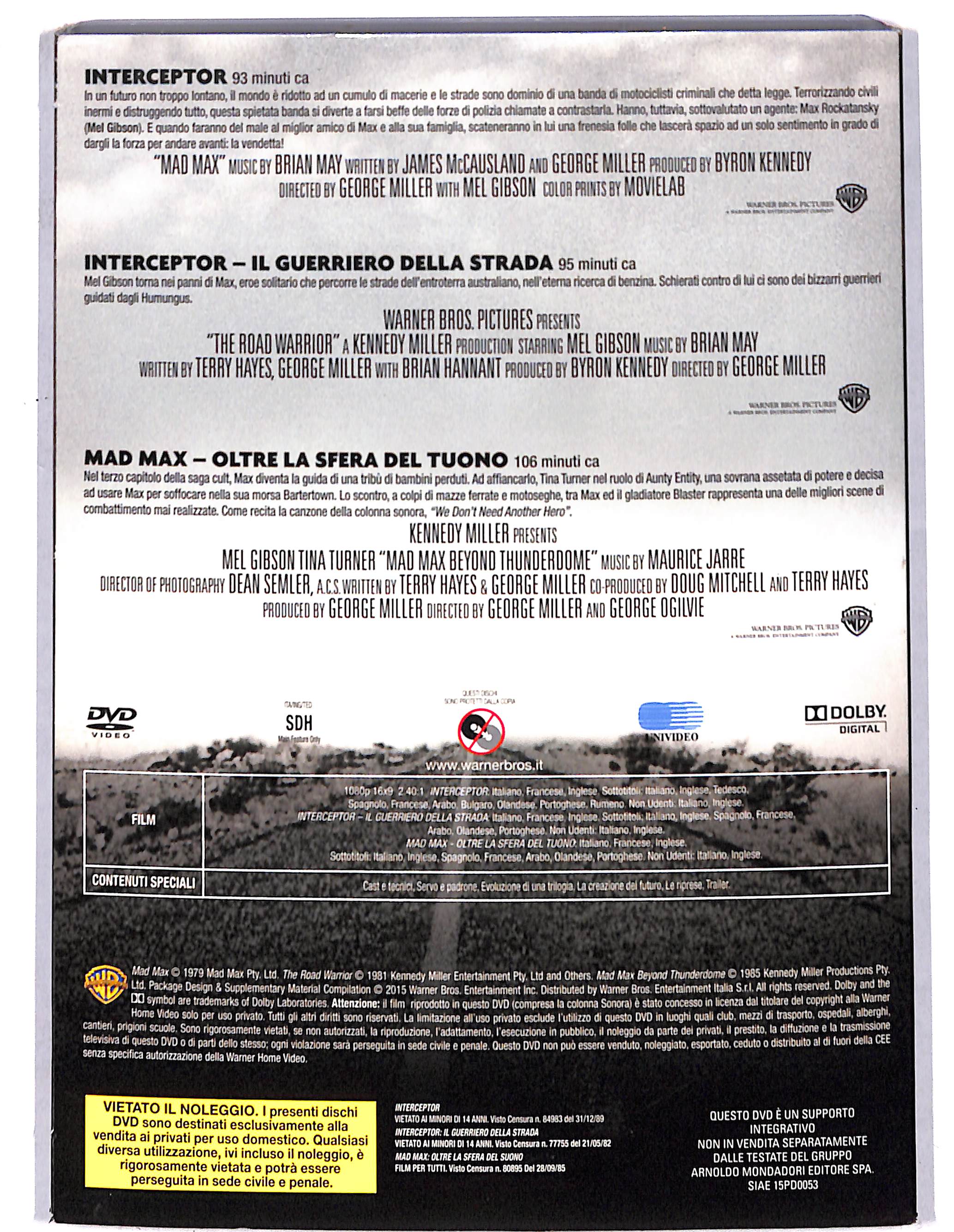 EBOND Mad max collection DVD DB732633 - Image 2