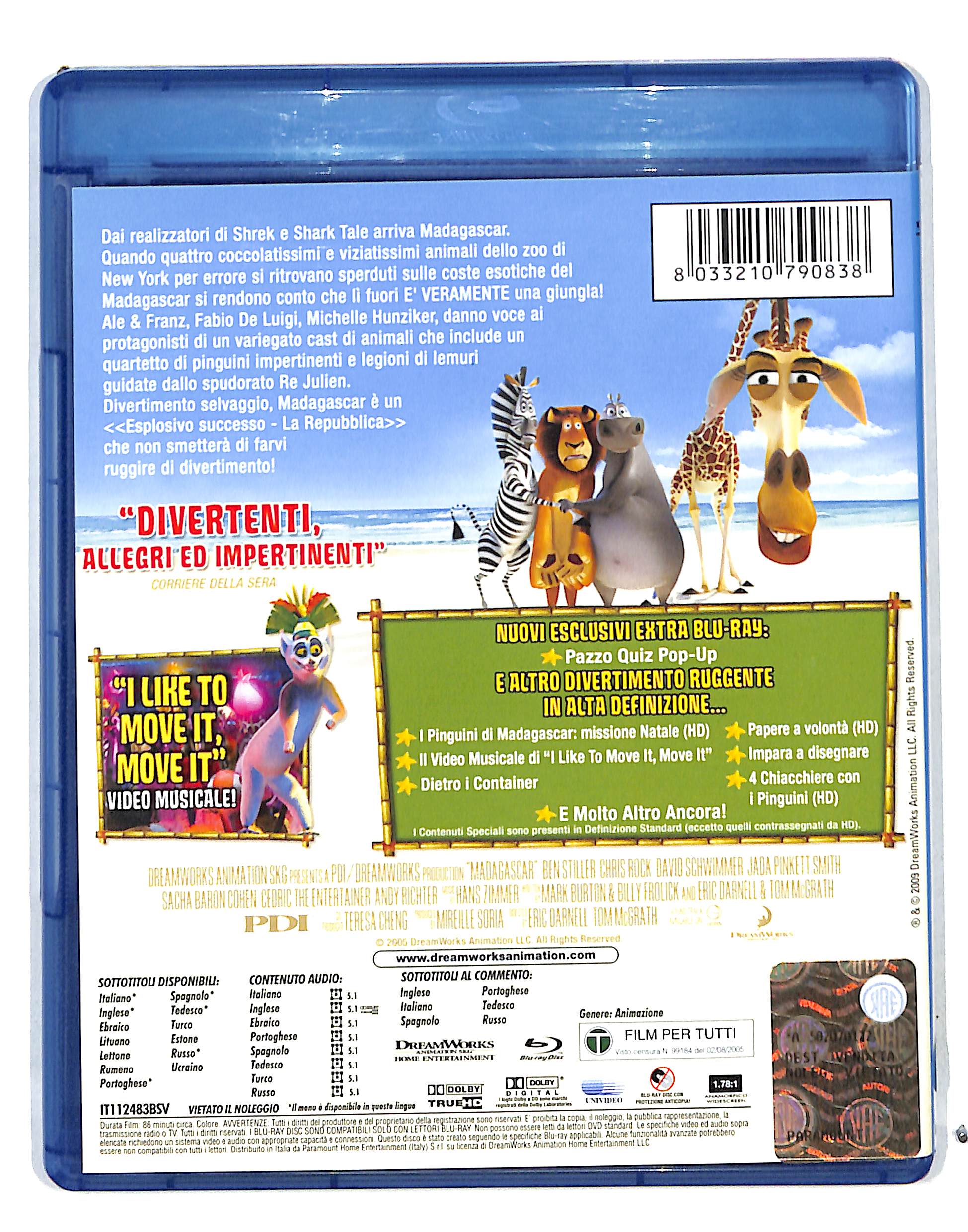 EBOND Madagascar BLURAY DB711602 - Image 2
