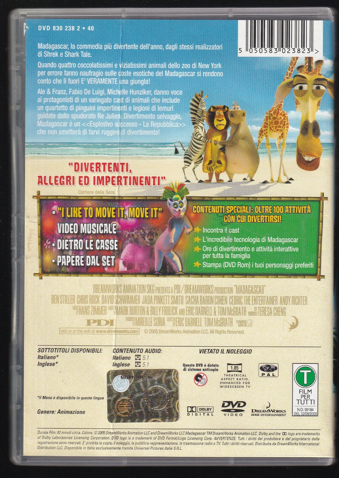 EBOND Madagascar DVD DB739551 - Image 2