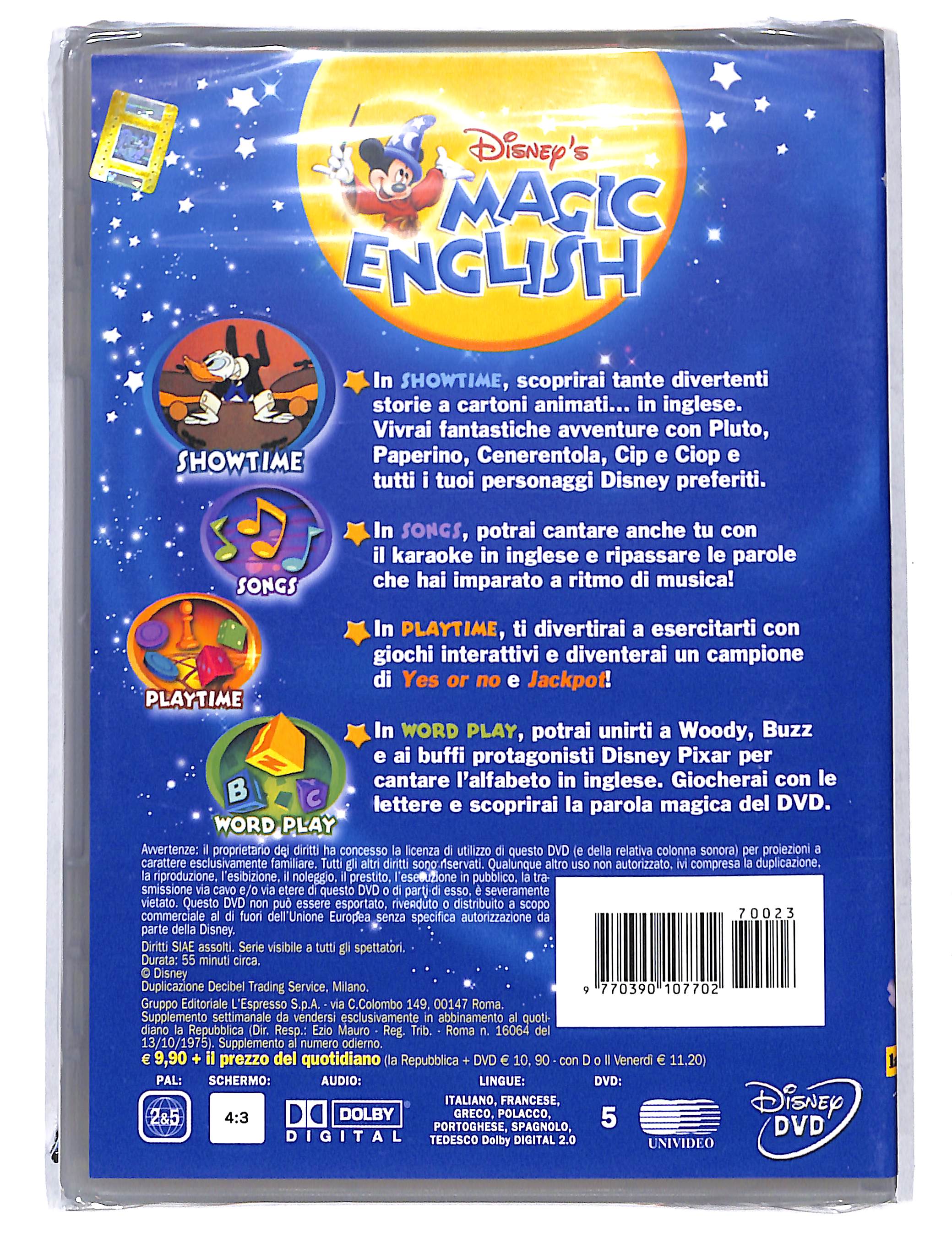 EBOND Magic english vol.23 Music EDITORIALE DVD DB741846 - Image 2