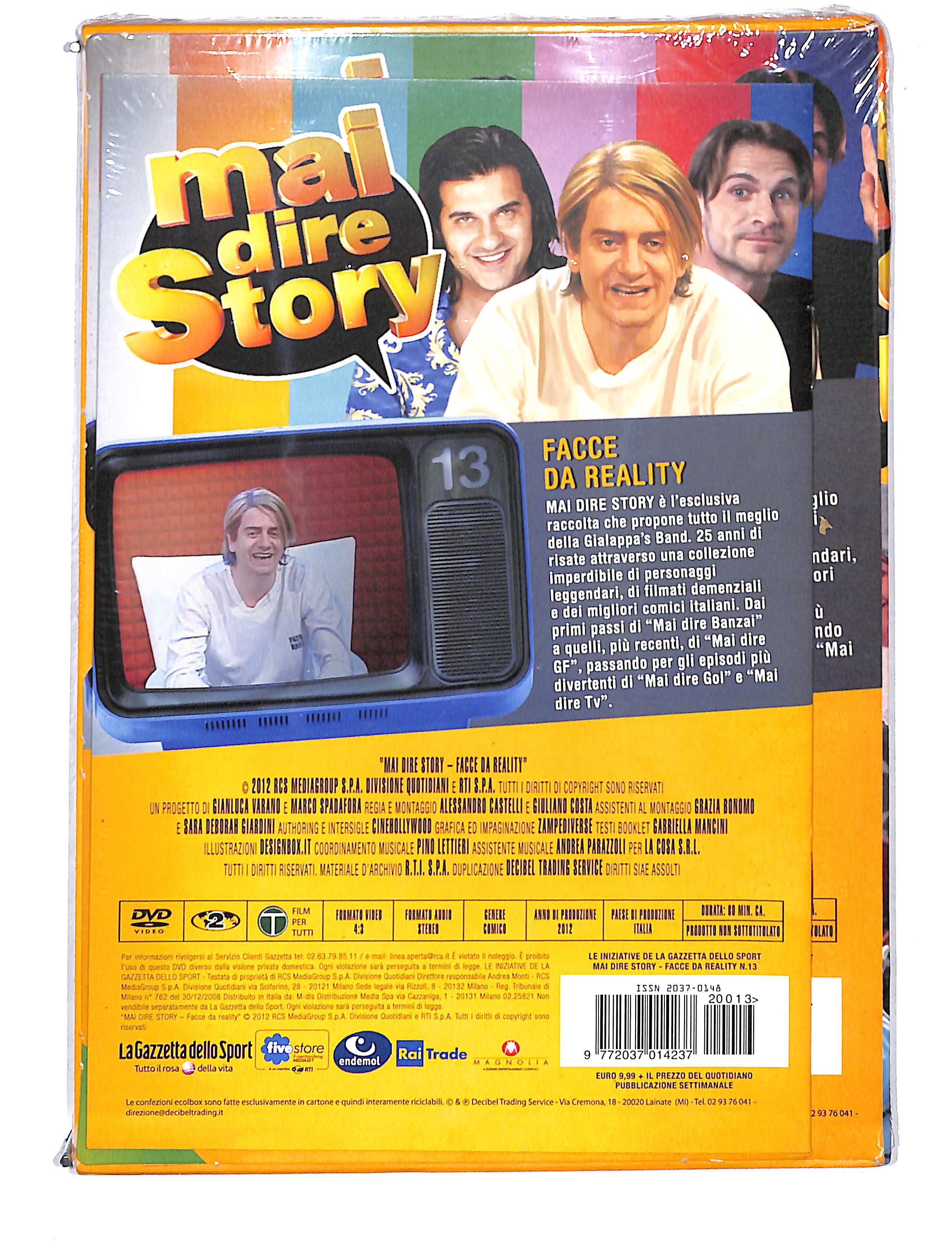 EBOND Mai dire story - facce da reality DIGIPACK EDITORIALE DVD DB748816 - Image 2