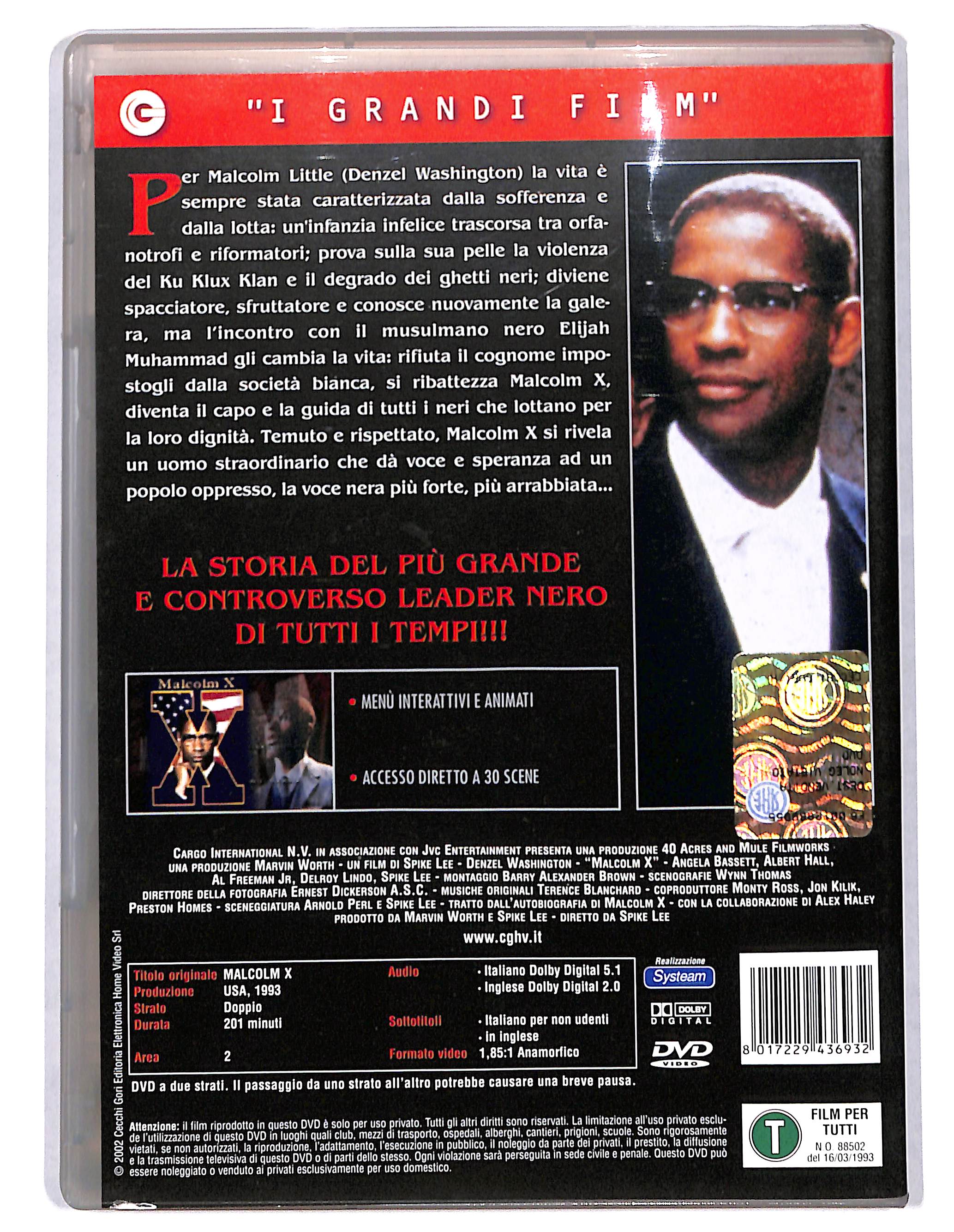 EBOND Malcolm X DVD DB722107 - Image 2