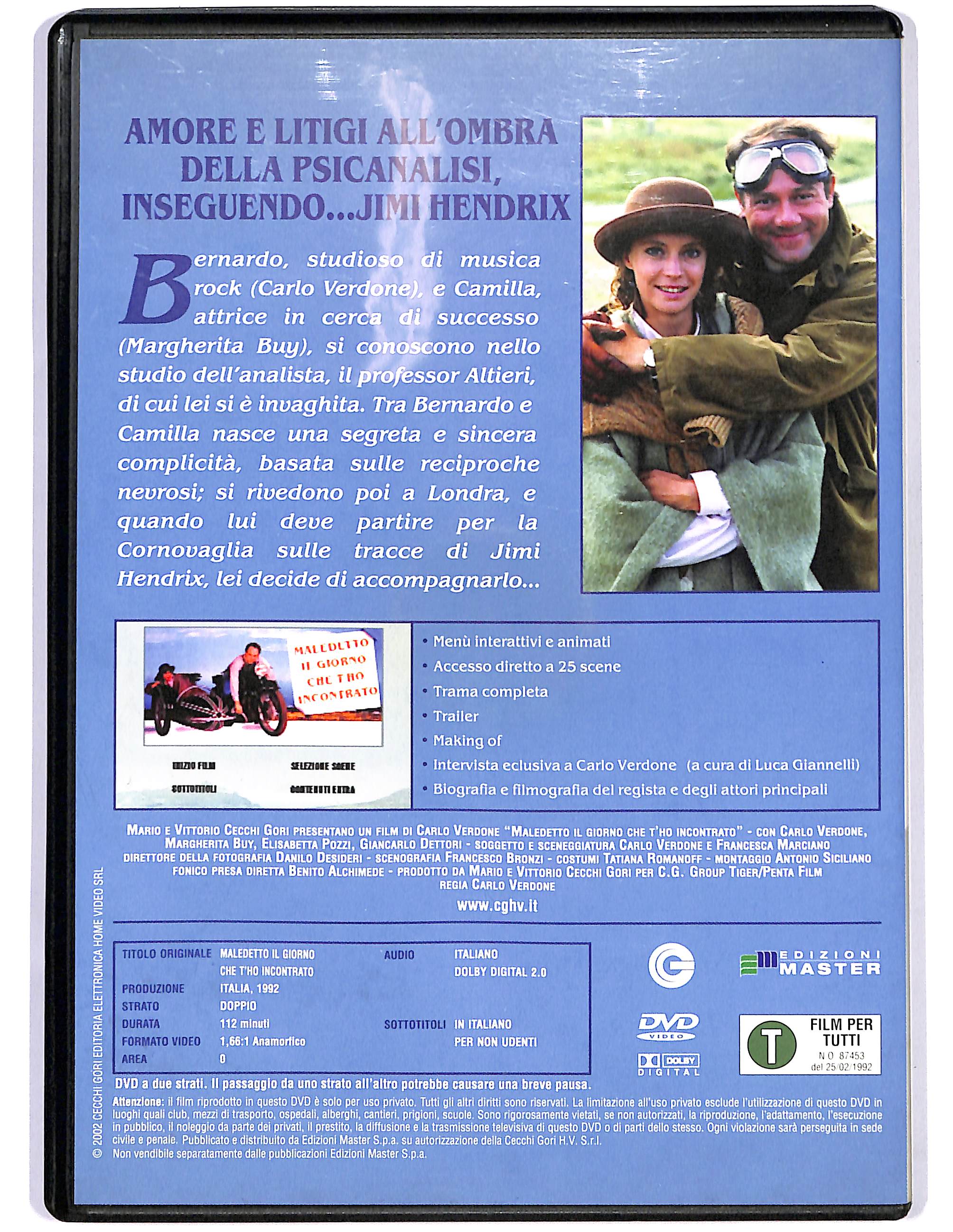 EBOND Maledetto il giorno che t'ho incontrato EDITORIALE DVD DB743433 - Image 2