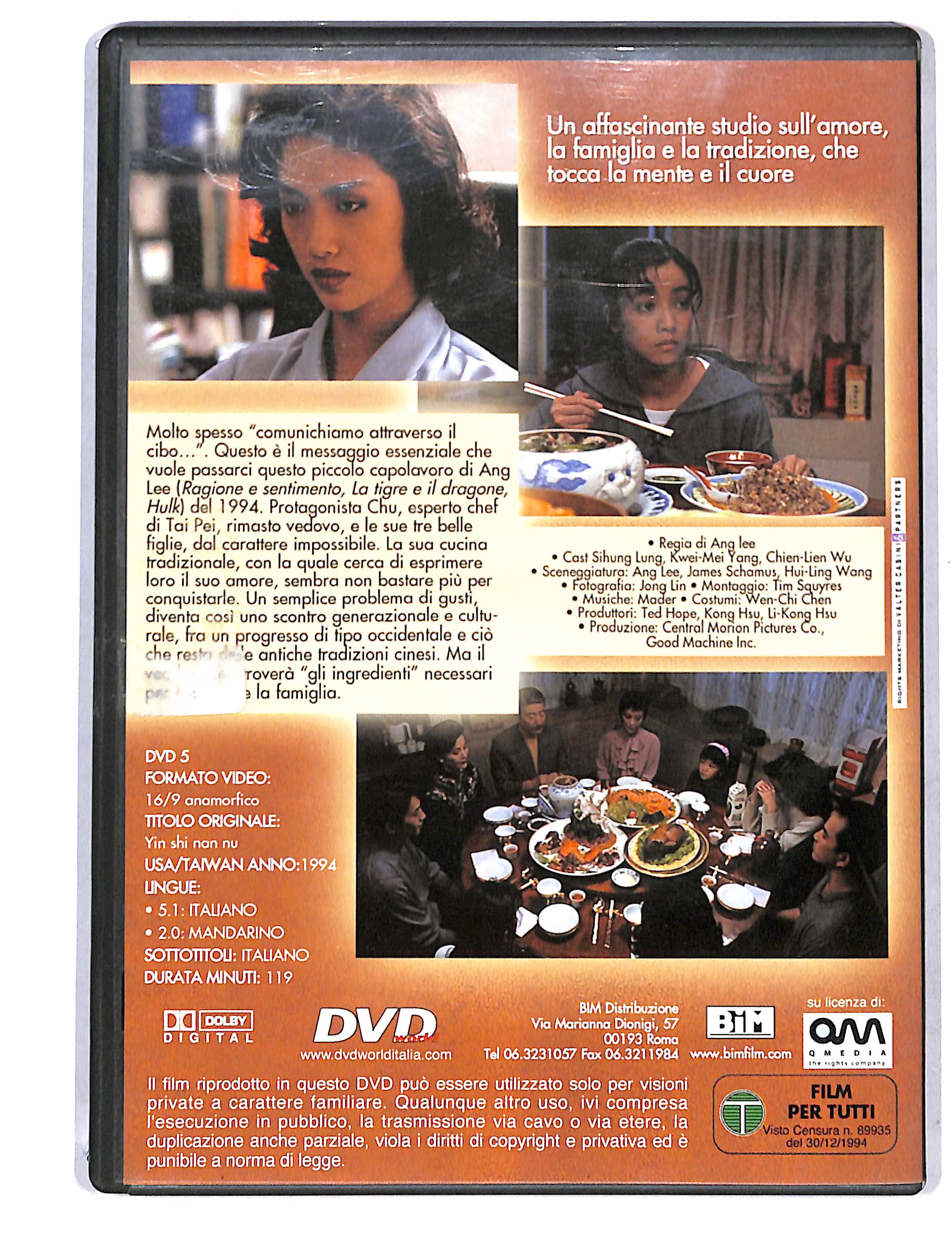 EBOND Mangiare bere uomo donna DVD DB736647 - Image 2