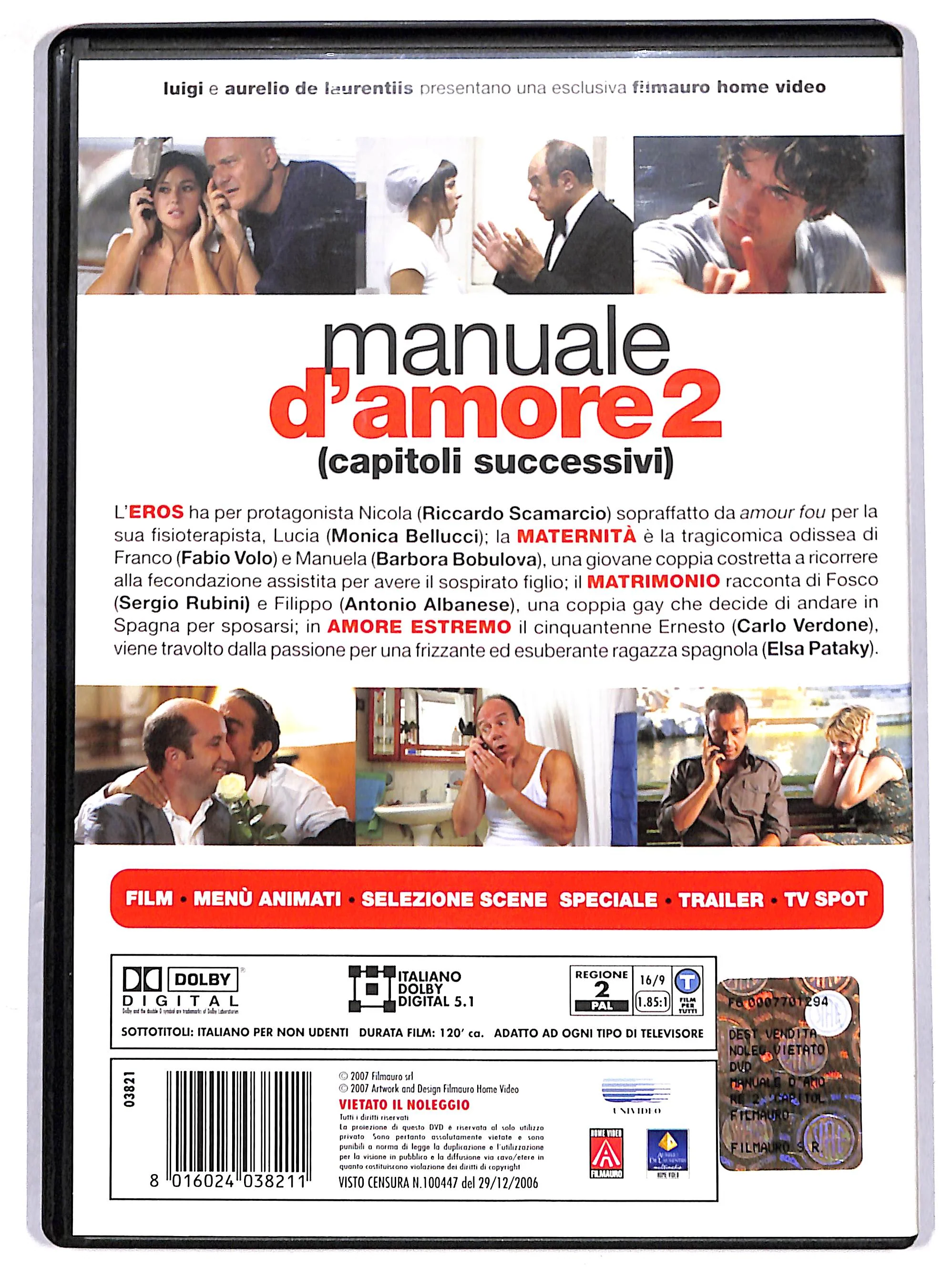 EBOND manuale d'amore 2 DVD DB749643 - Image 2