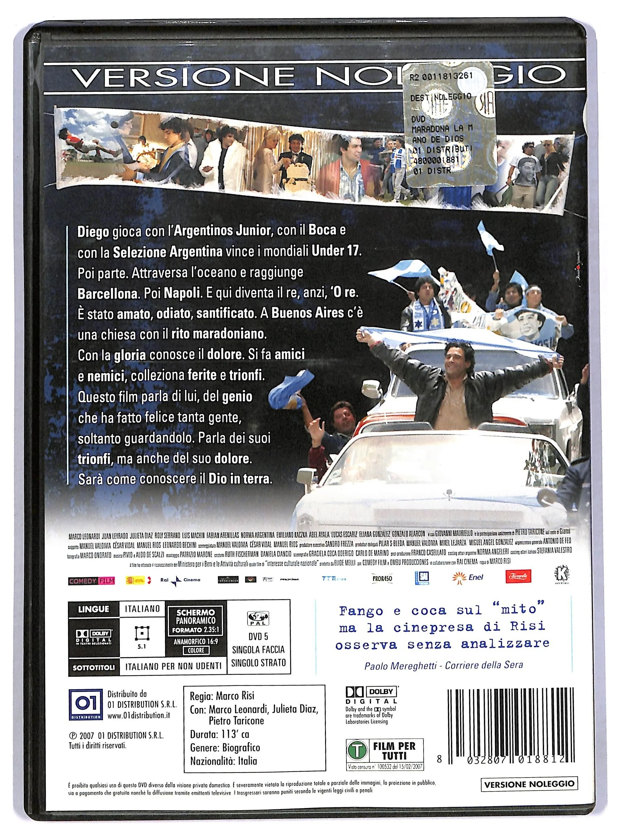 EBOND Maradona - La mano de Dios NOLEGGIO DVD DB724815 - Image 2