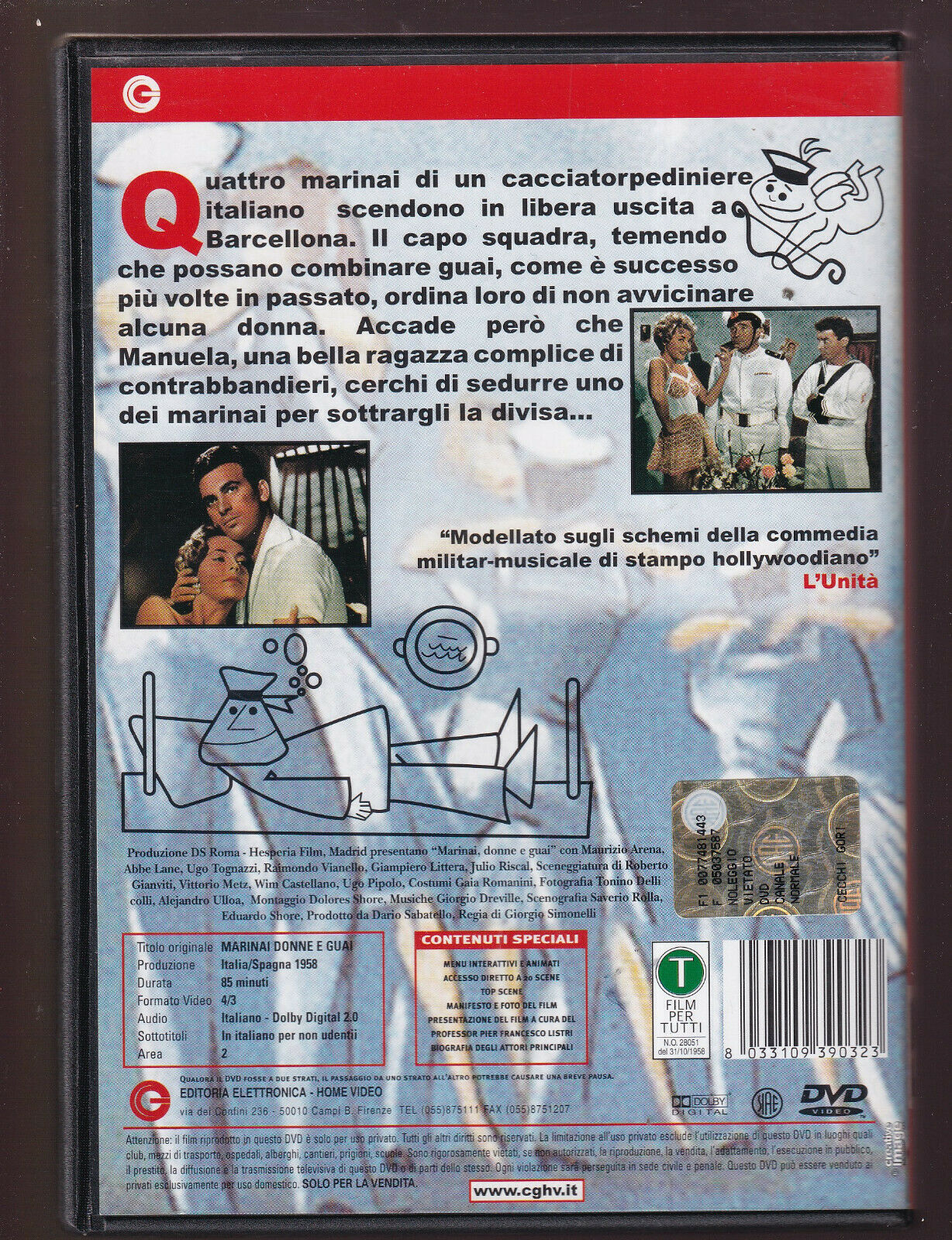 EBOND Marinai Donne e Guai DVD DB750924 - Image 2