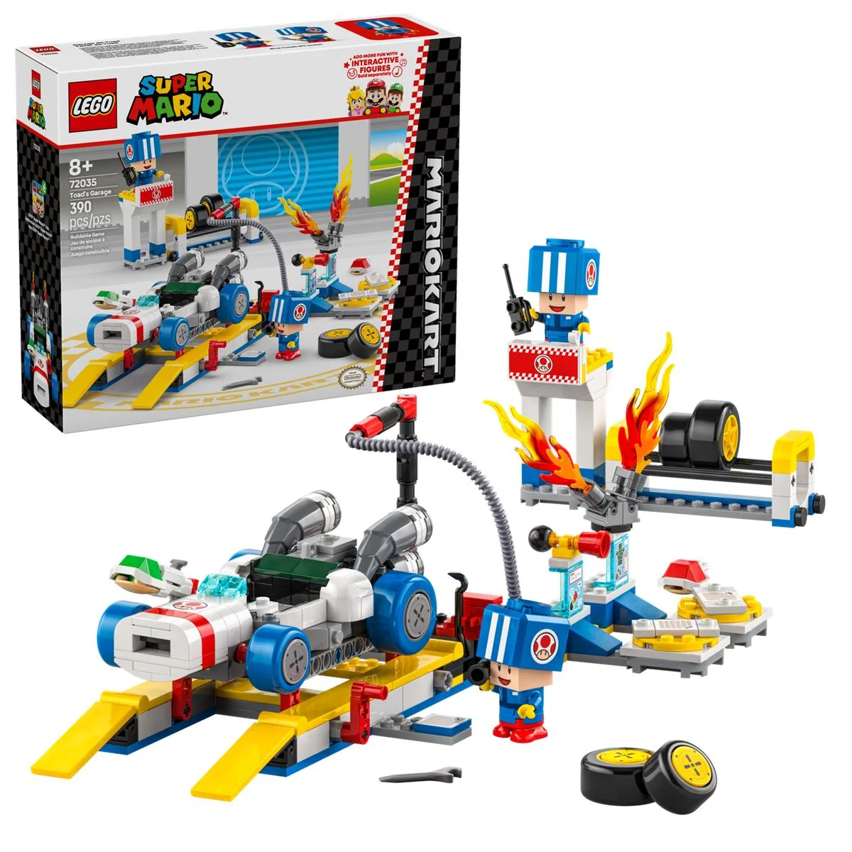 LEGO 72035 Mario Kart™: Officina di Toad - Image 4