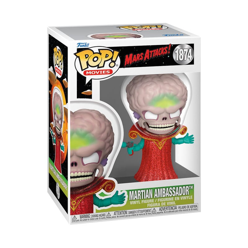 MARS ATTACKS POP! MOVIES VINYL FIGURE AMBASSADOR 9 CM P039114 - Image 2