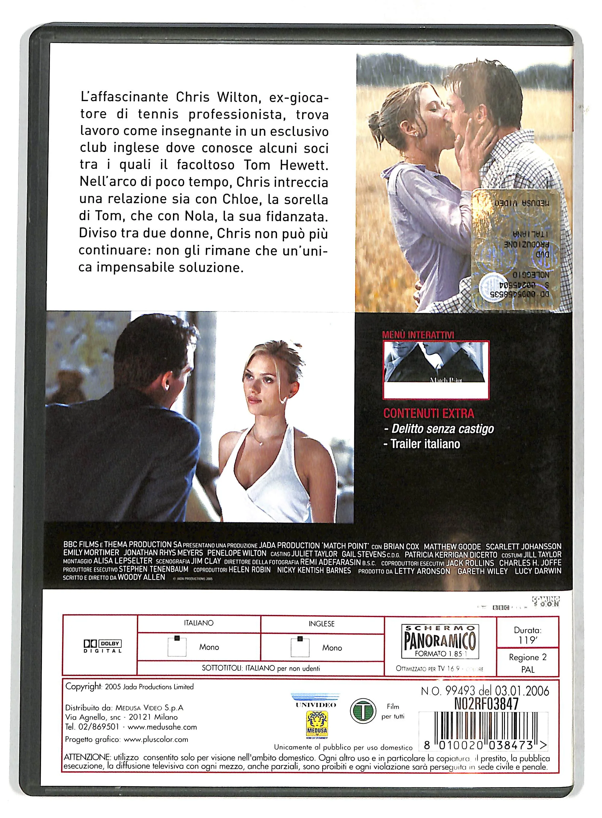 EBOND Match Point NOLEGGIO DVD DB727950 - Image 2