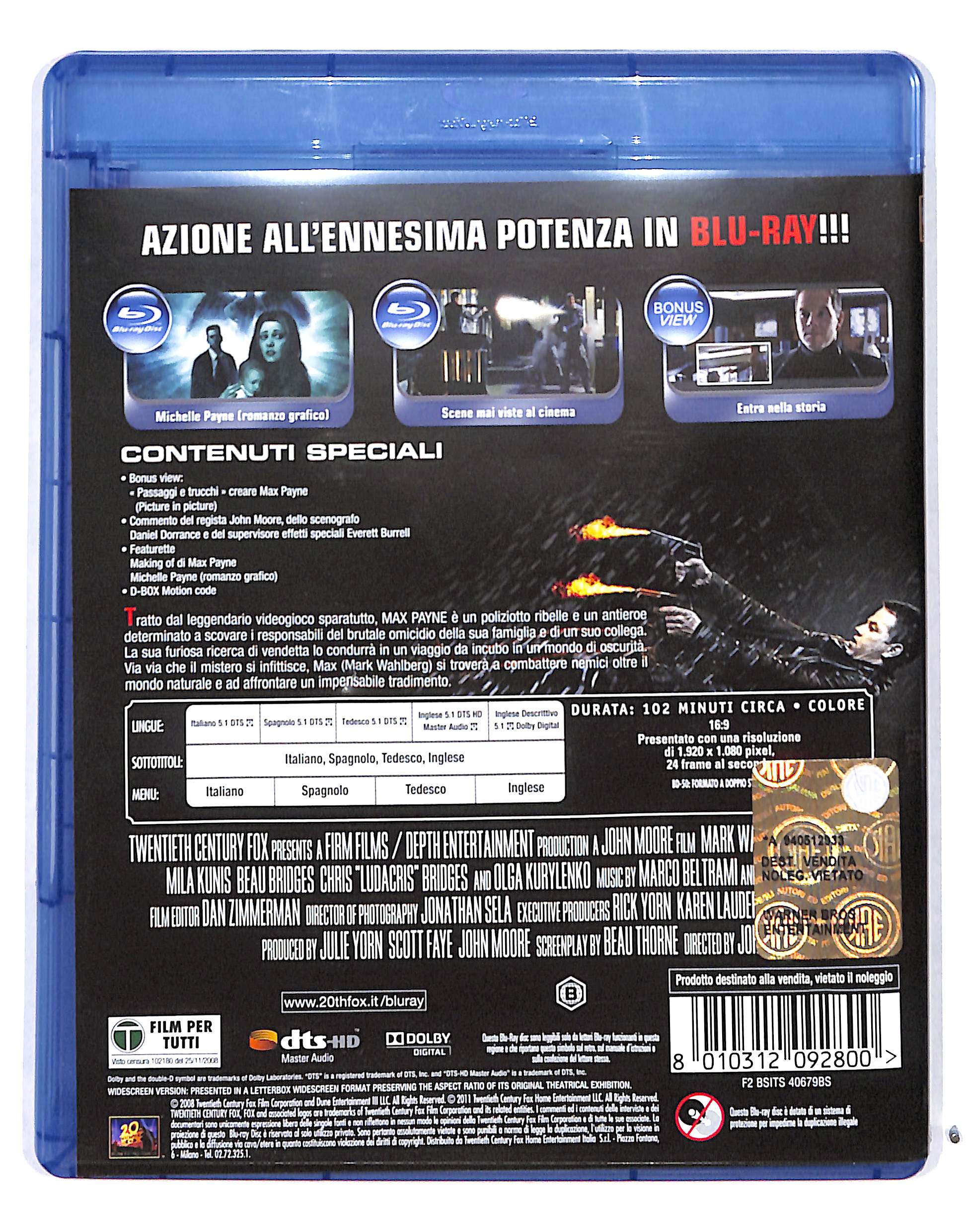 EBOND Max Payne BLURAY DB685106 - Image 2