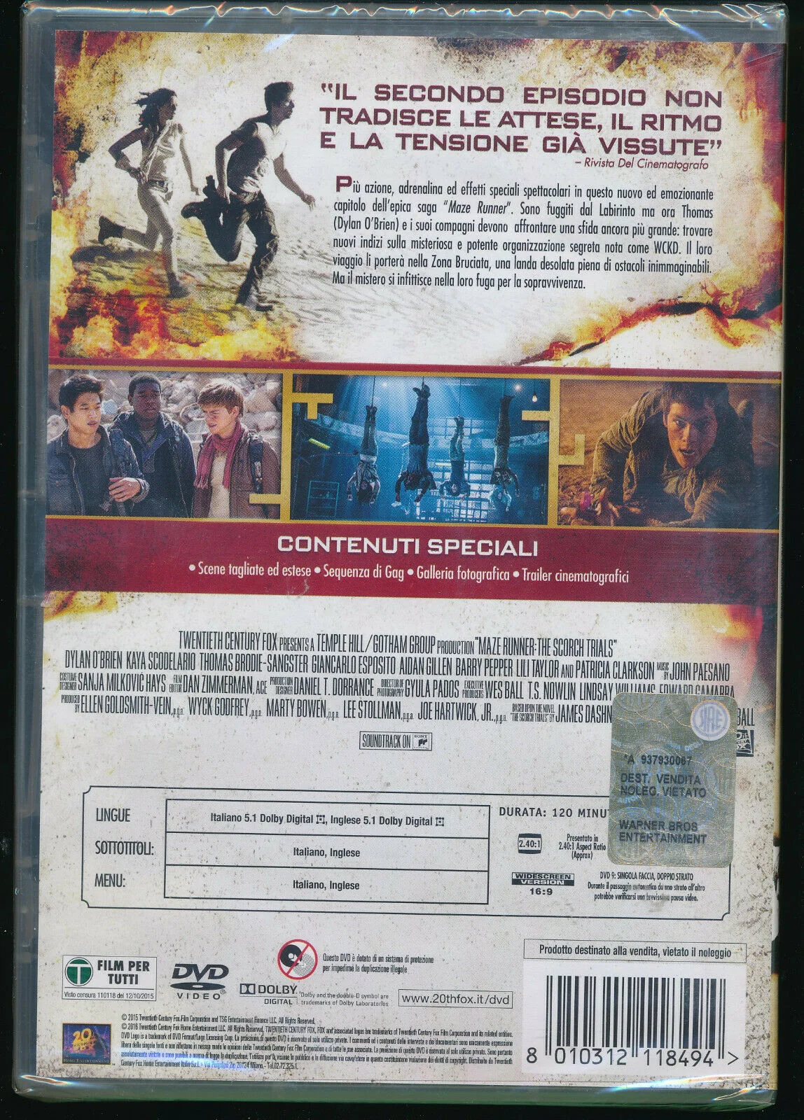 EBOND Maze Runner - La Fuga NOLEGGIO DVD DB756305 - Image 2