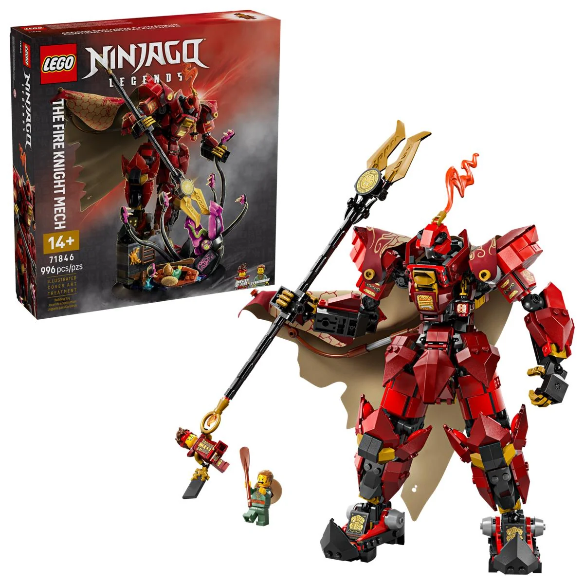 LEGO 71846 Mech Cavaliere del Fuoco - Image 6