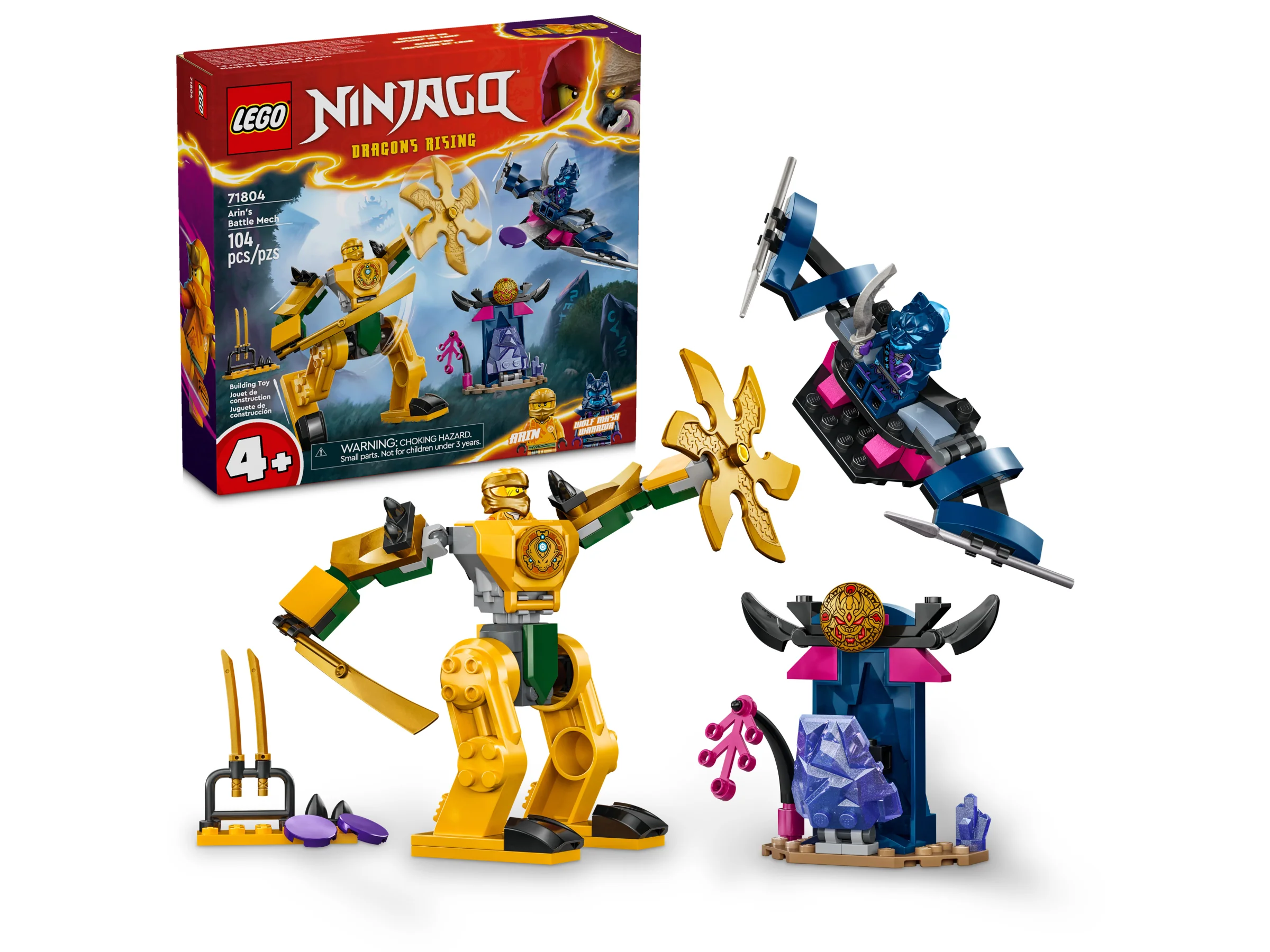 LEGO 71804 Mech da battaglia di Arin