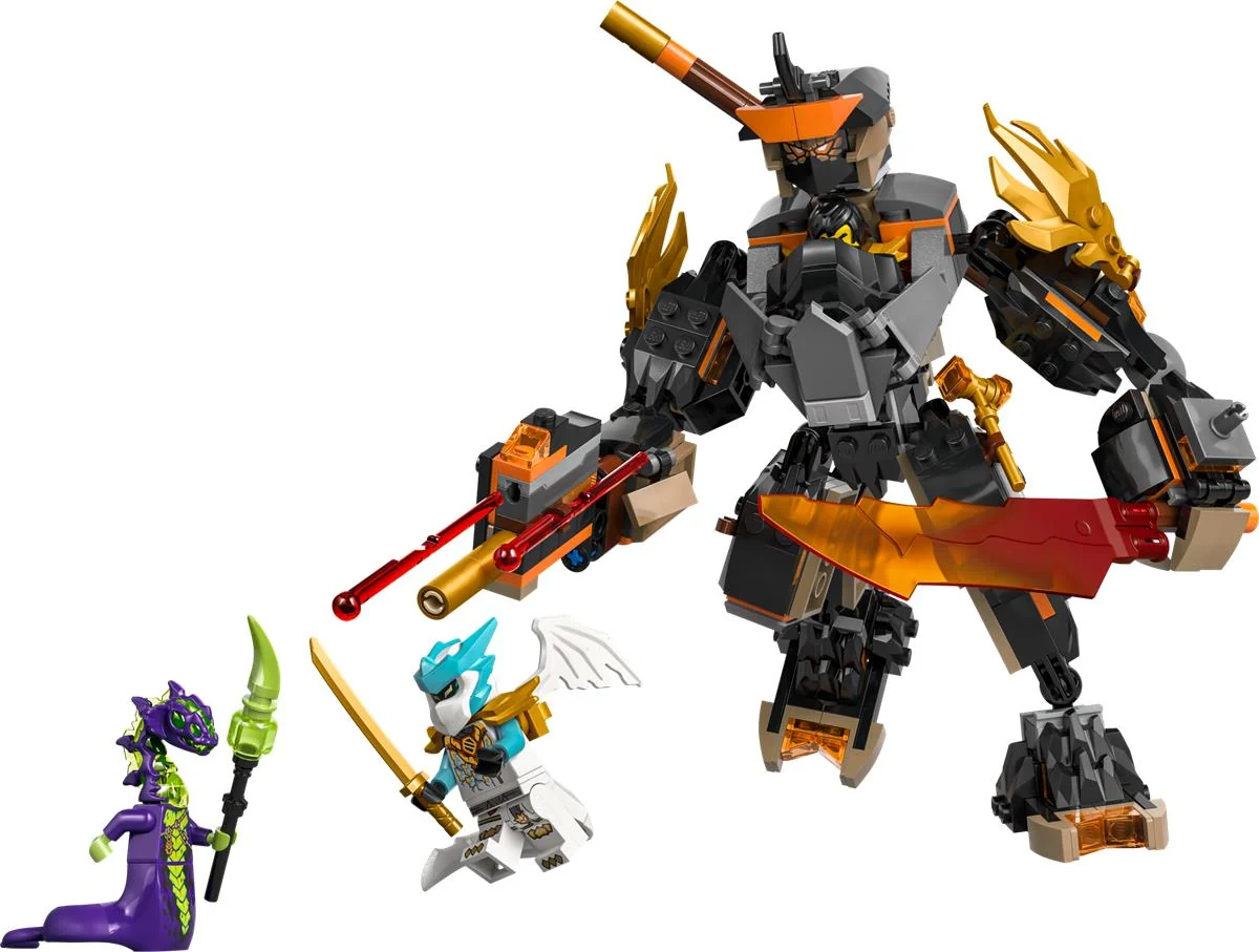 LEGO 71854 Mech della missione di Cole e drago Zane - Image 5