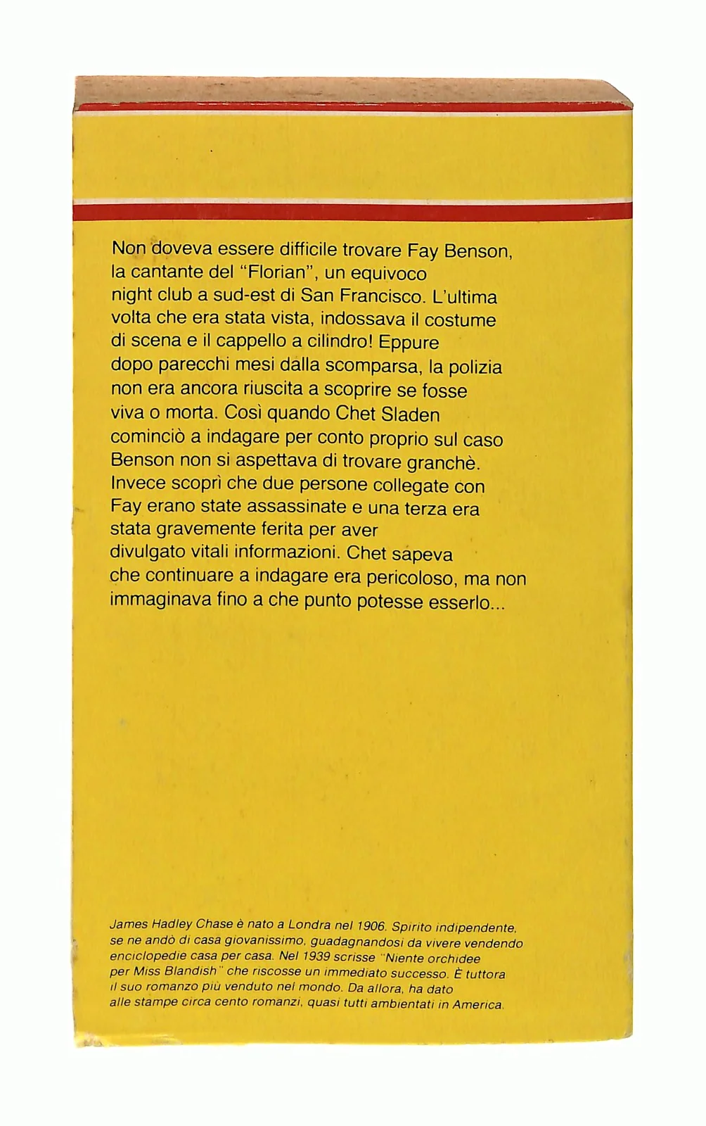 EBOND Meglio Morto Che Vivo J H Chase I Classici Giallo Mondadori Libro LI048625 - Image 2