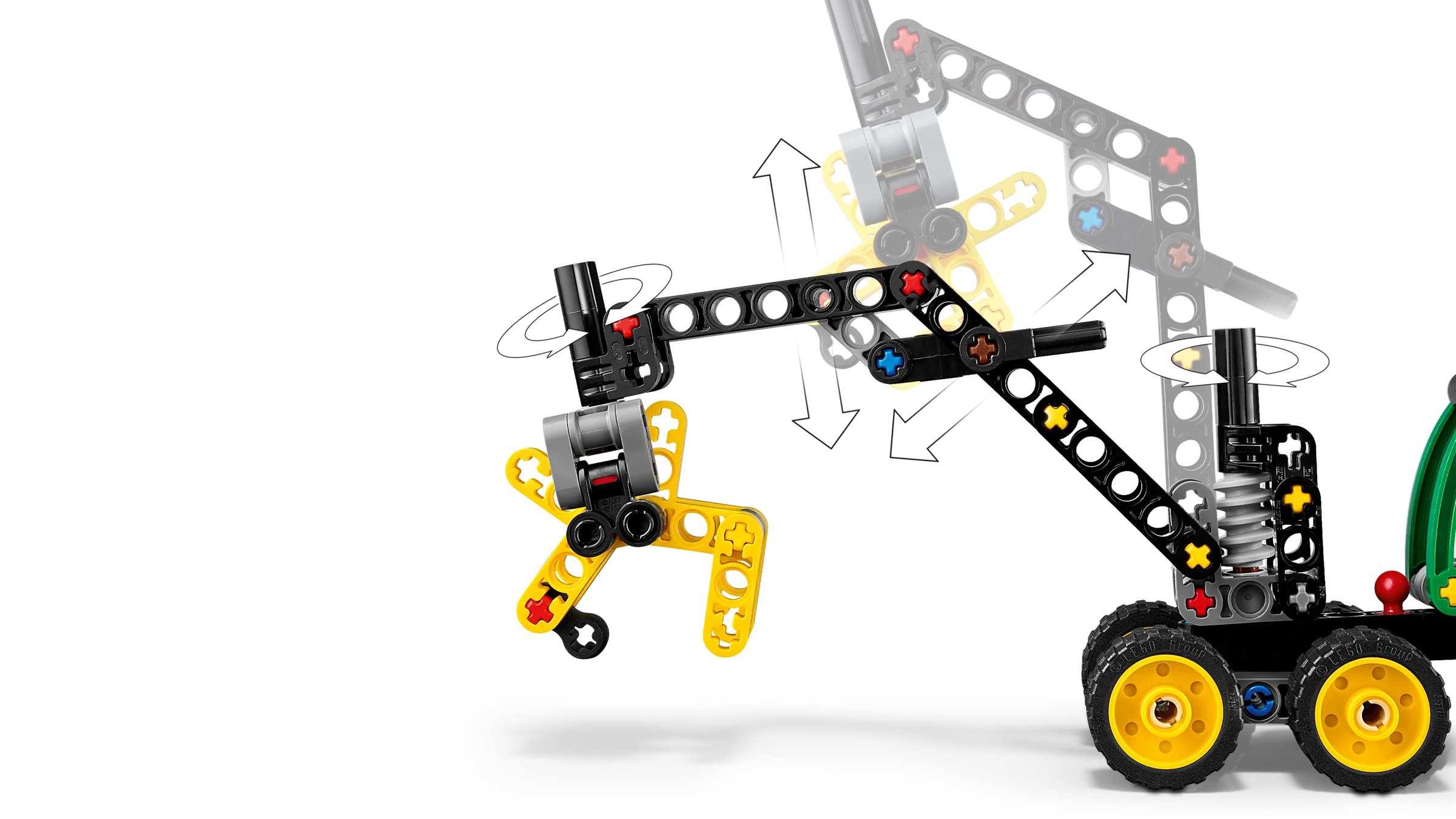 LEGO 42218 Mietitrebbia gommato John Deere 1470H - Image 2