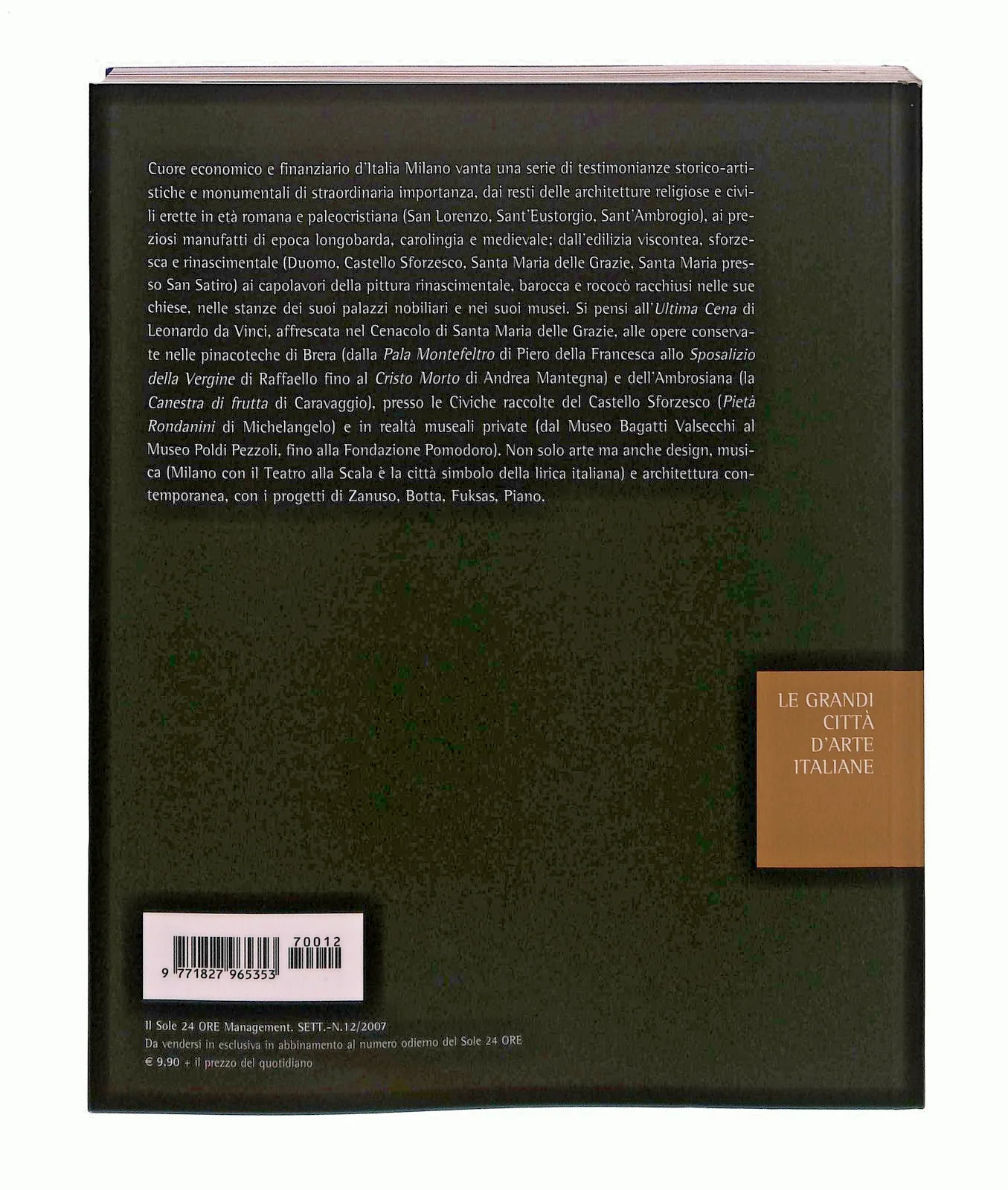 EBOND Milano Grandi Citta d Arte Italiane Il Sole Electa ConLibro LI048366 - Image 2