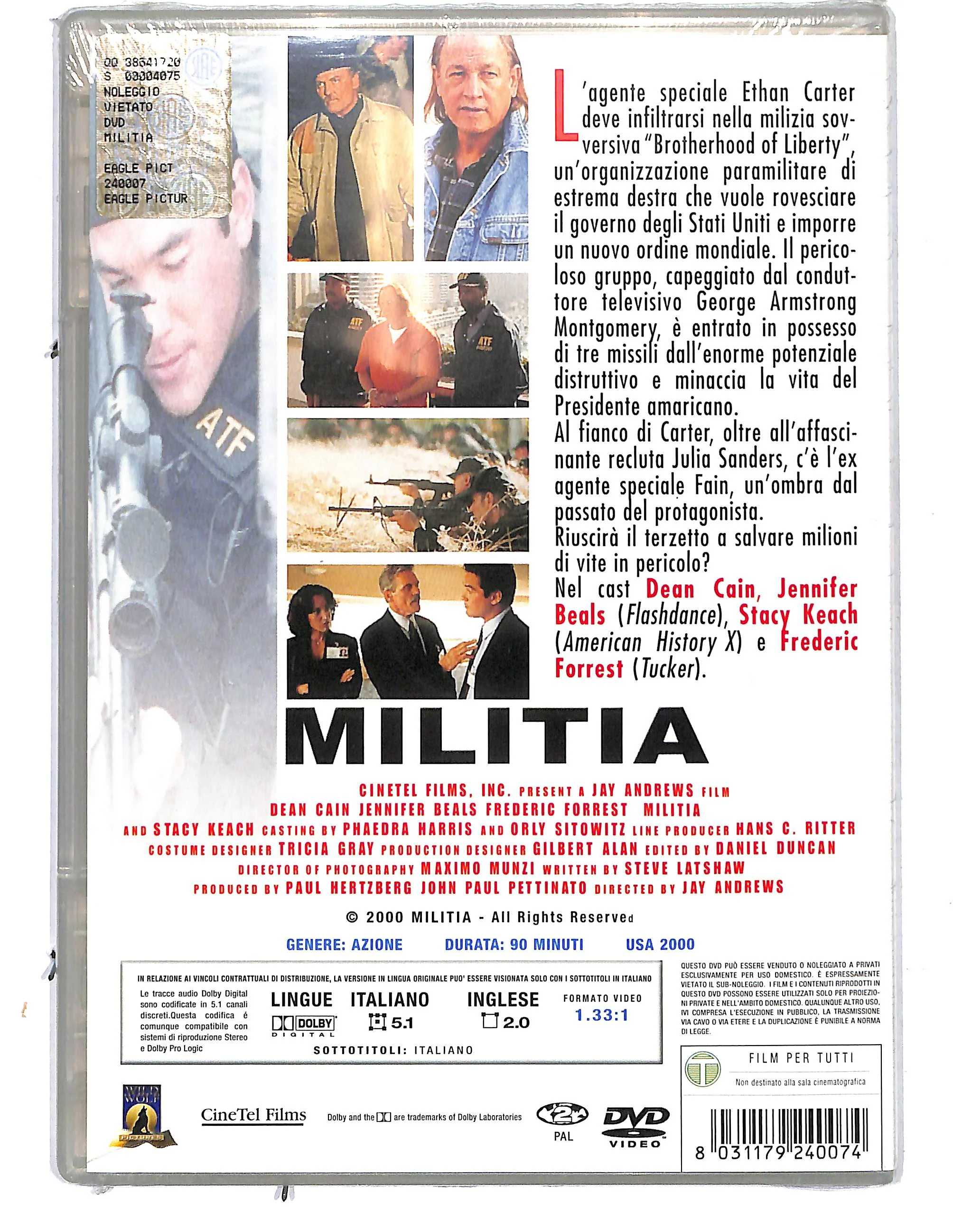 EBOND Militia slimcase DVD DB685906 - Image 2