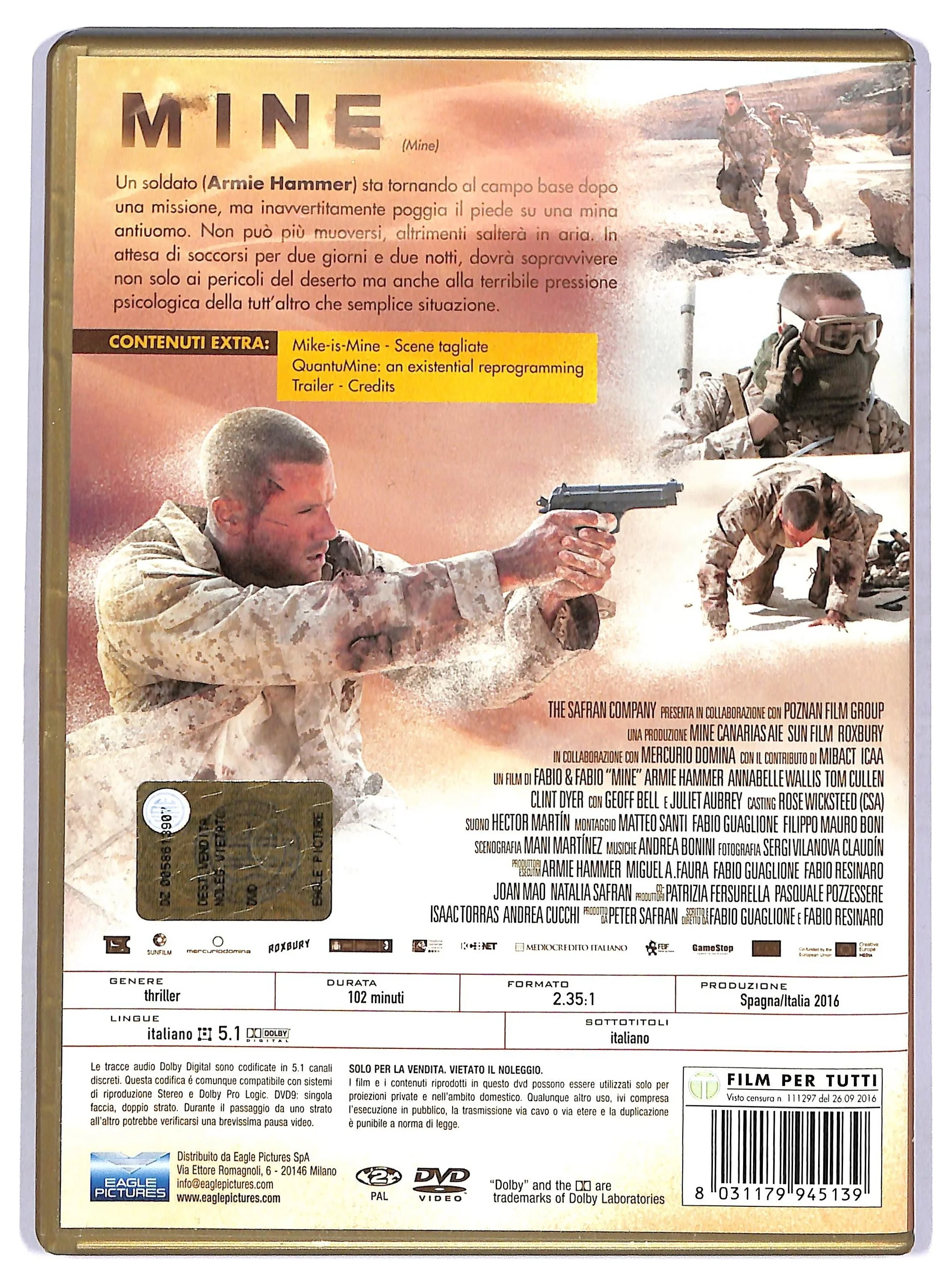 EBOND Mine NOLEGGIO DVD DB579051 - Image 2