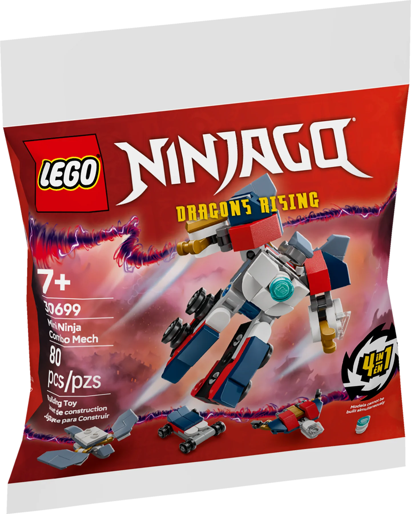 LEGO 30699 Mini Combo Mech Ninja - Image 2