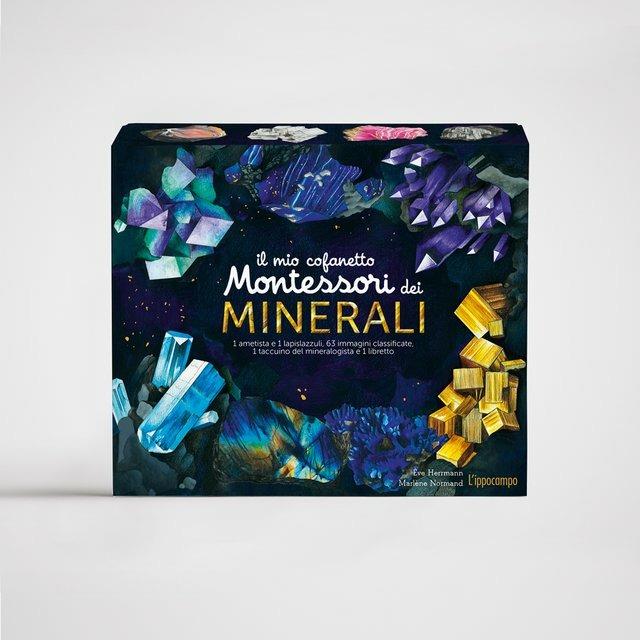 Mio Cofanetto Montessori Dei Minerali. Ediz. A Colori. Con Gadget (il) - Herrmann Eve; Normand Marlene
