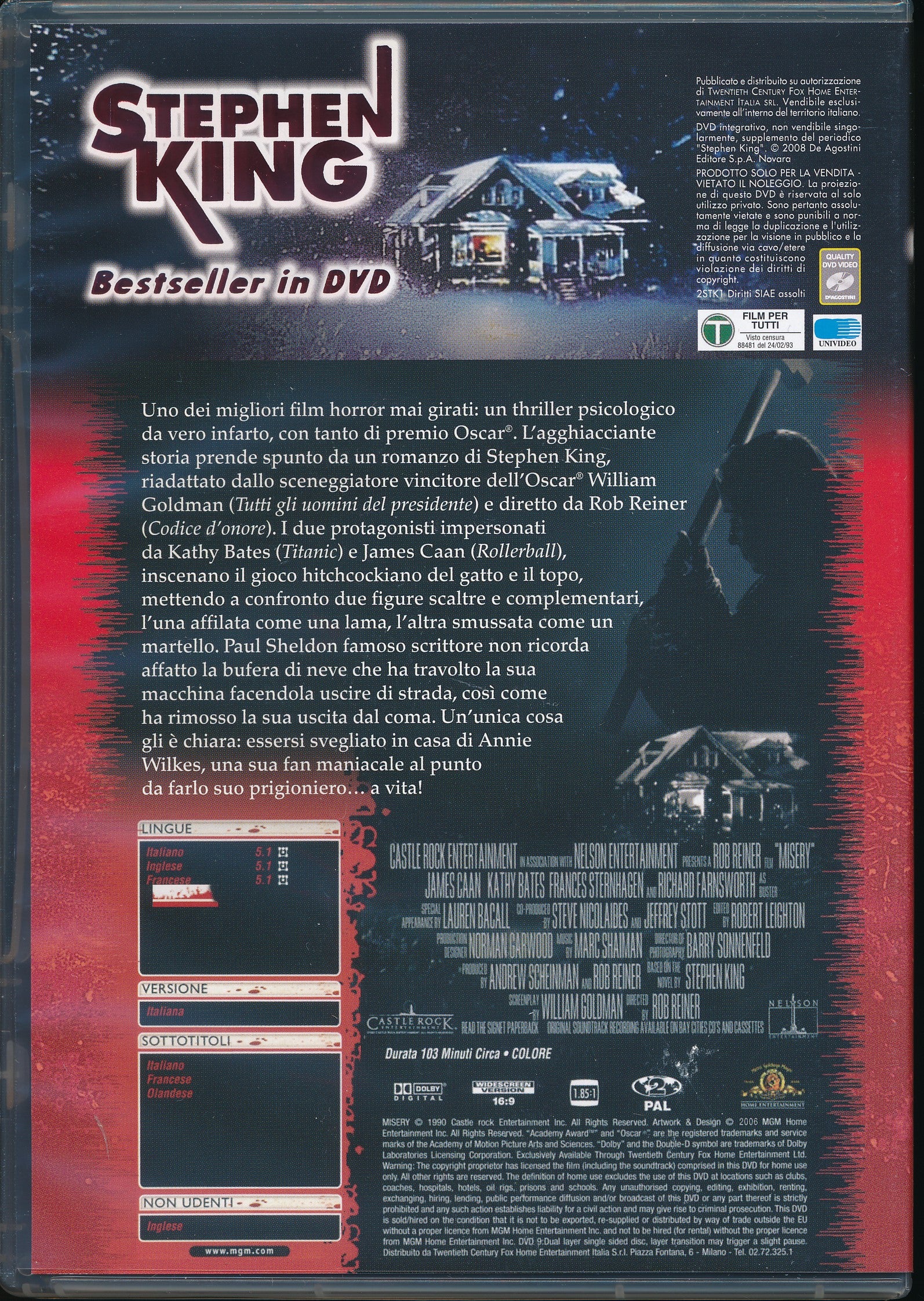 EBOND Misery DVD DB729325 - Image 2