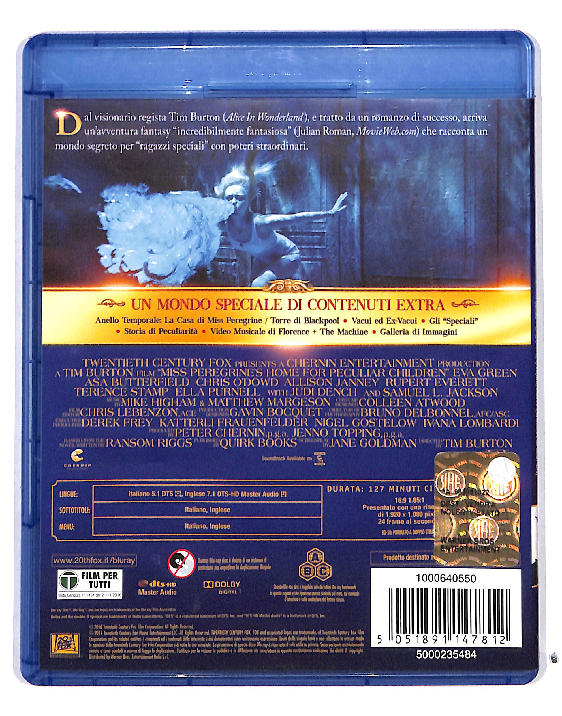EBOND Miss Peregrine - La casa dei ragazzi speciali BLURAY BLURAY DB713261 - Image 2