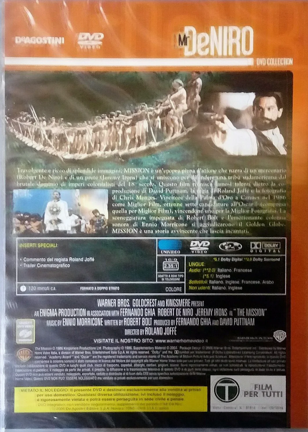 EBOND Mission - Mr De Niro Collection [Editoriale DeAgostini] DVD DB741335 - Image 2