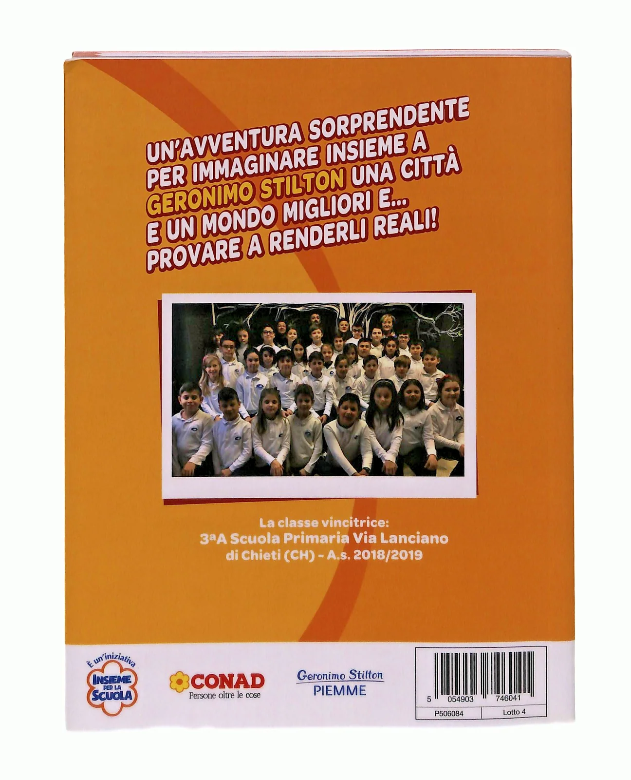 EBOND Missione Inventa La Citta Geronimo Stilton Conad Piemme Libro LI049357 - Image 2