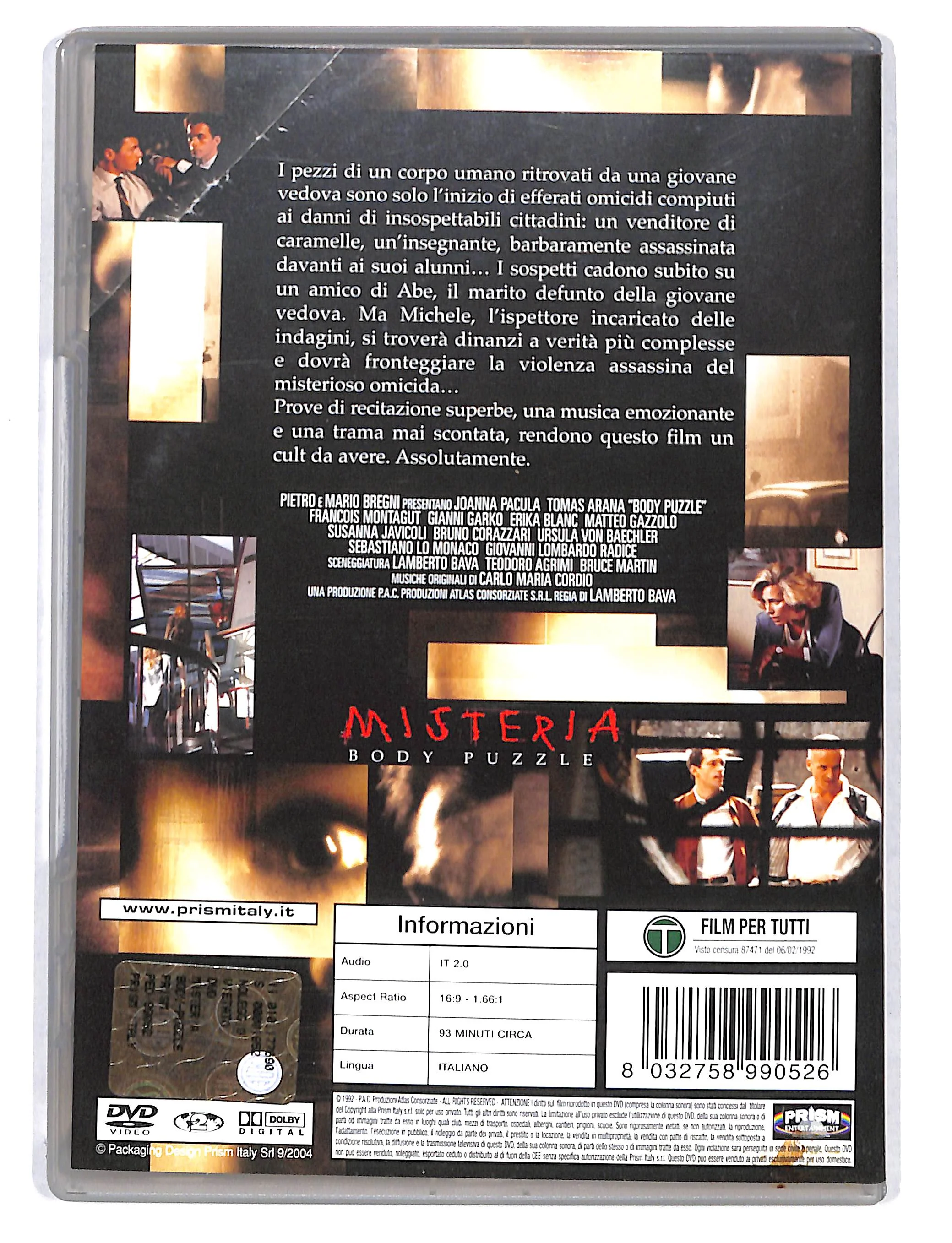 EBOND Misteria - Body Puzzle DVD DB723110 - Image 2
