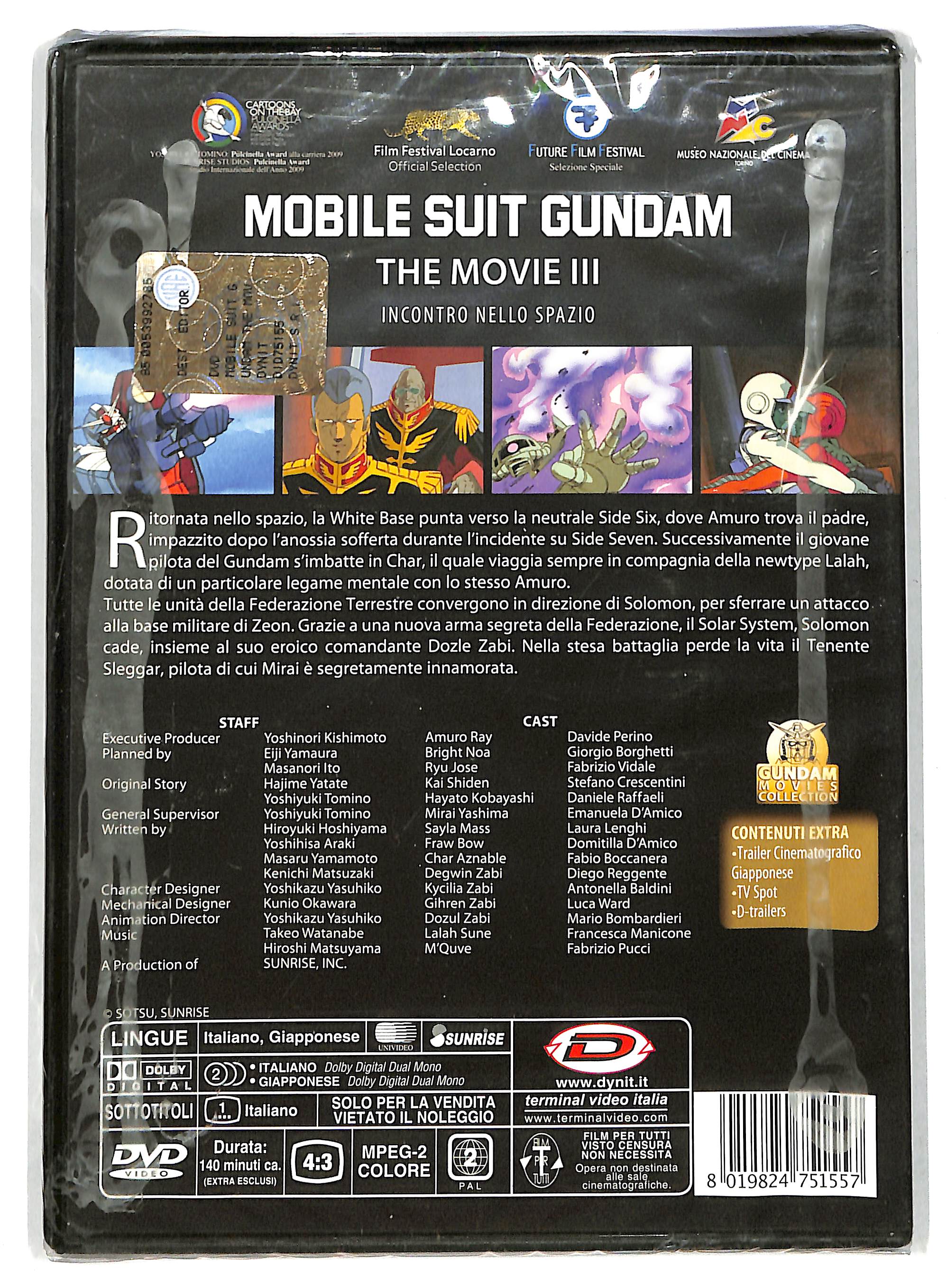 EBOND Mobile Suit Gundam Film III - Incontro nello spazio EDITORIALE DVD DB693310 - Image 2