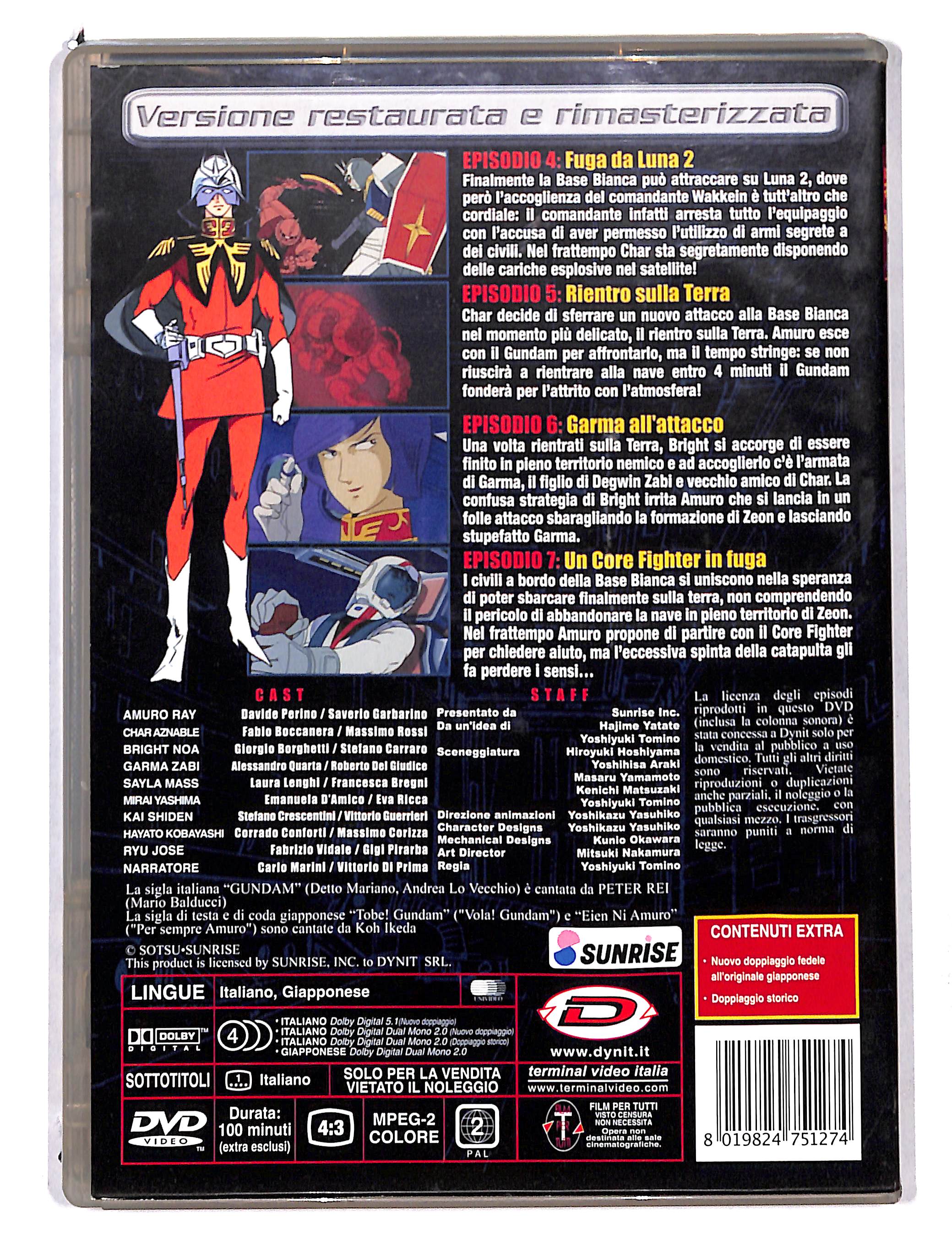 EBOND Mobile Suit Gundam vol.2 DVD DB754318 - Image 2
