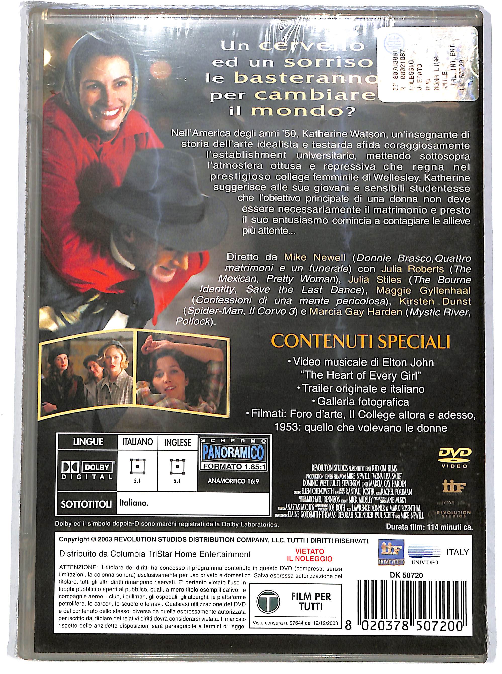 EBOND Mona Lisa Smile DVD DB710829 - Image 2