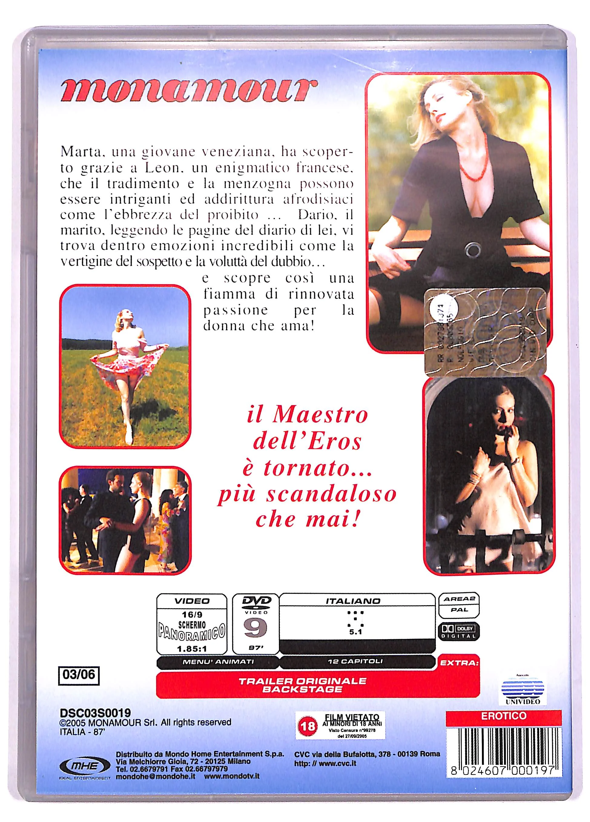 EBOND Monamour NOLEGGIO DVD DB752816 - Image 2