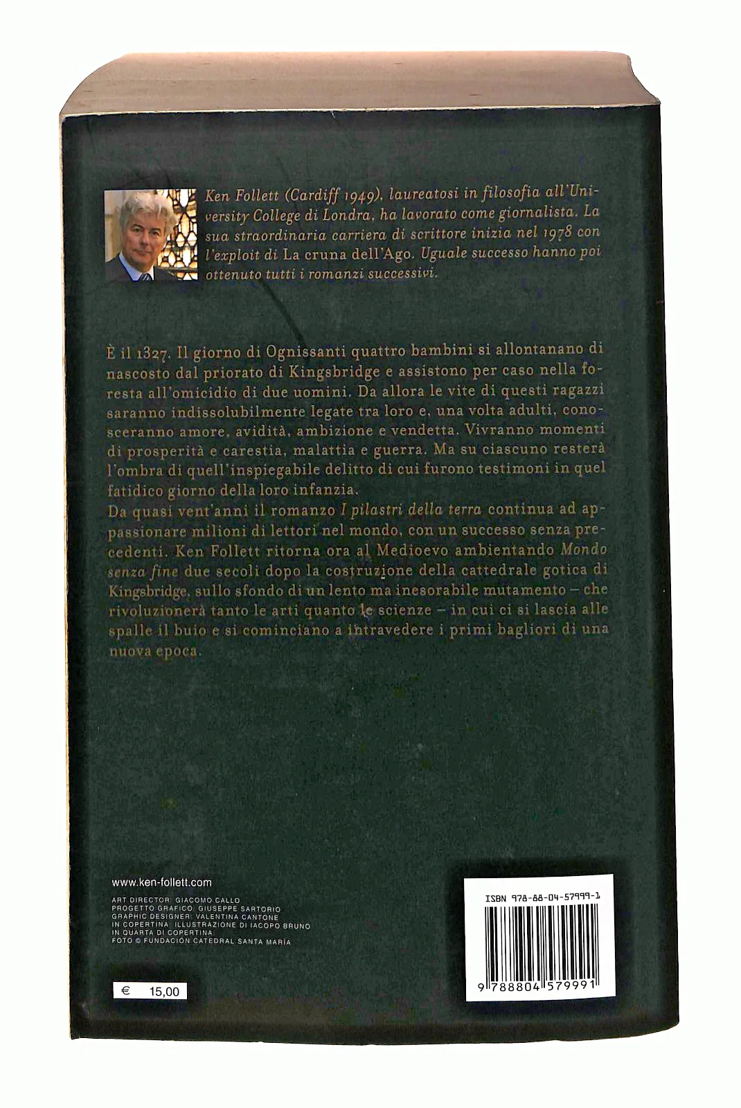 EBOND Mondo Senza Fine Ken Follett Mondadori Libro LI045901 - Image 2