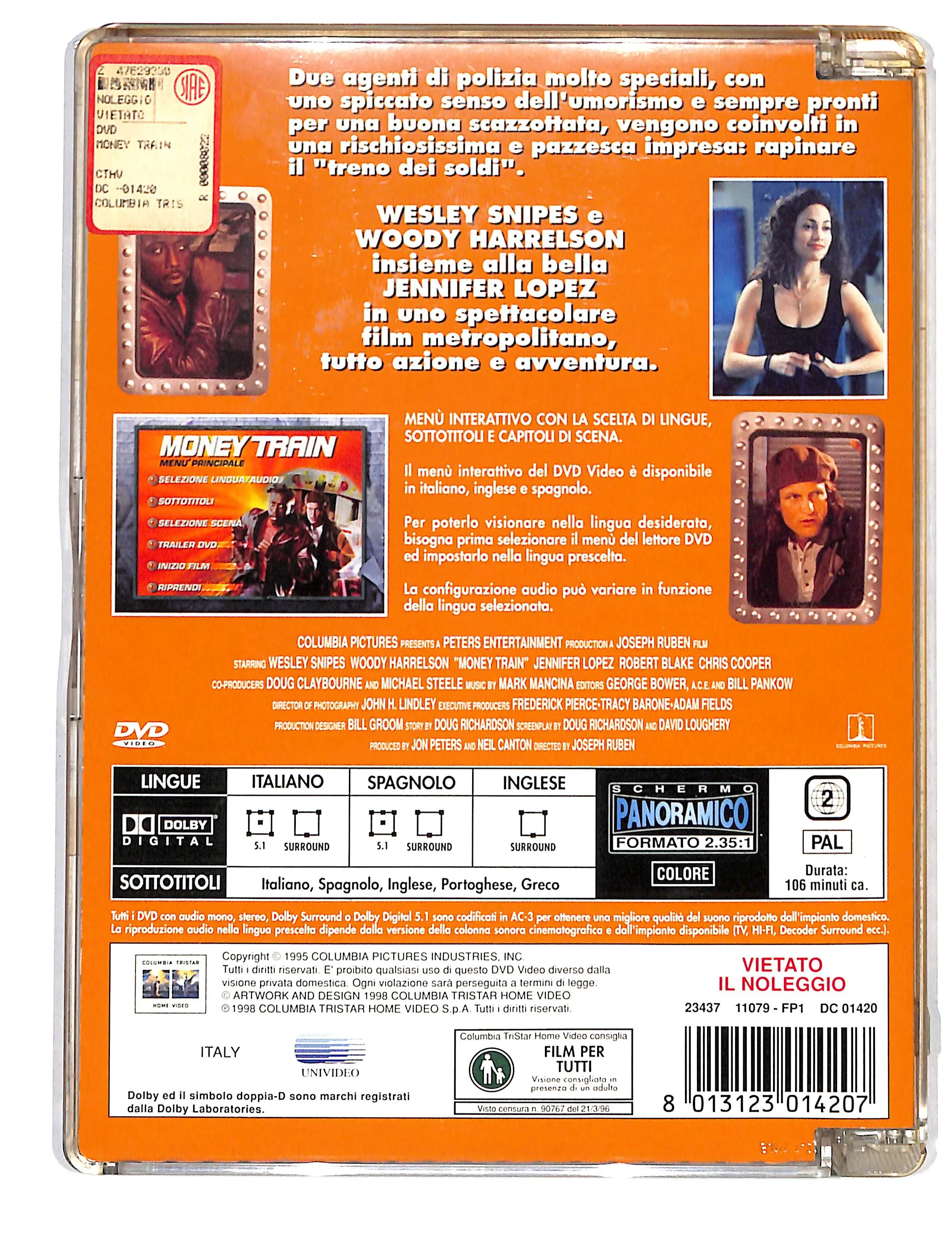 EBOND Money train SJB DVD DB710655 - Image 2