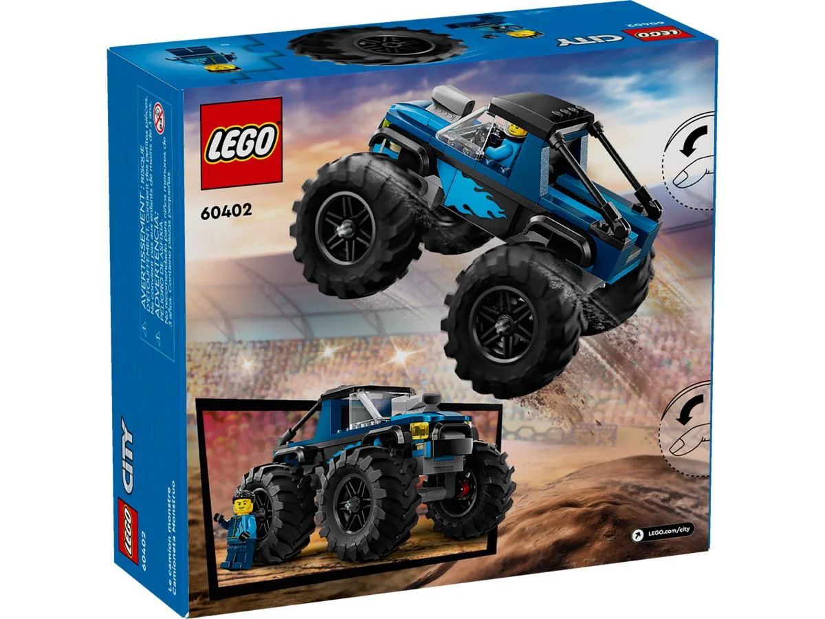 LEGO 60402 Monster Truck blu - Image 6