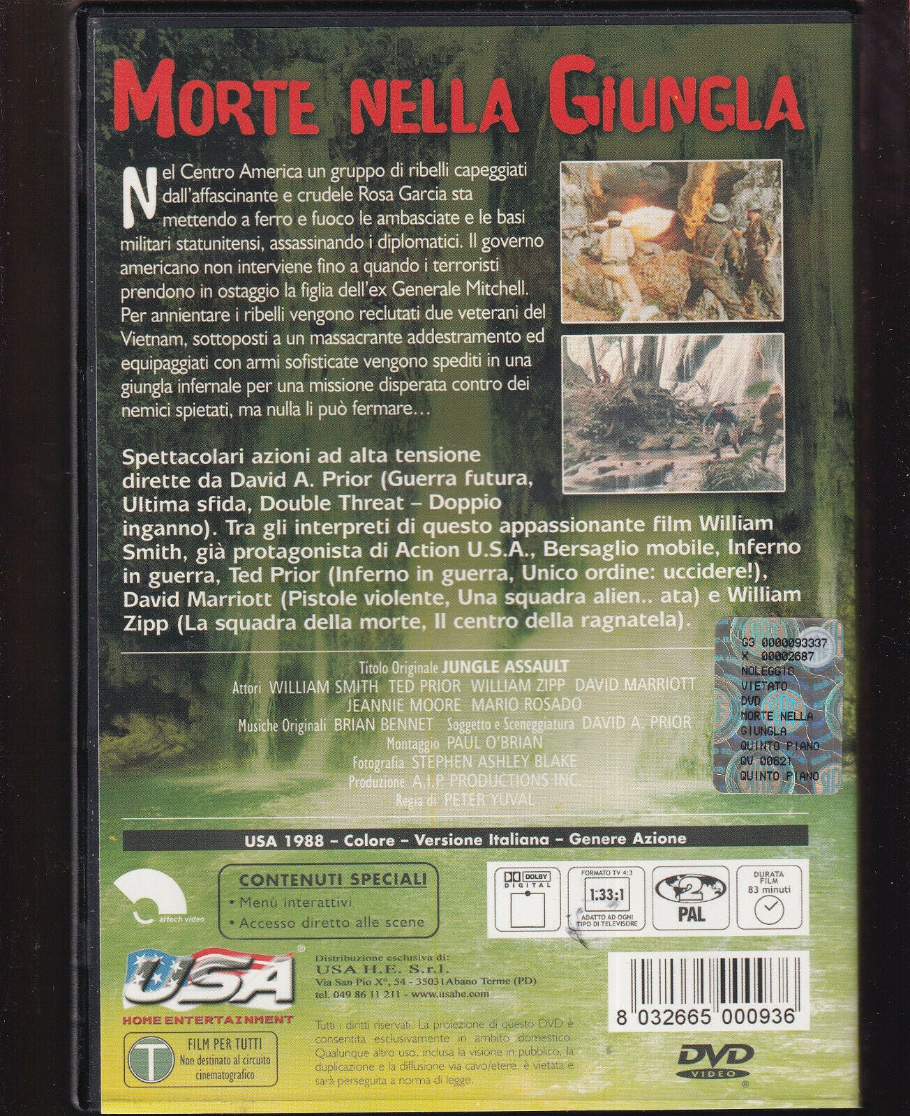 EBOND Morte Nella Giungla DVD DB709101 - Image 2