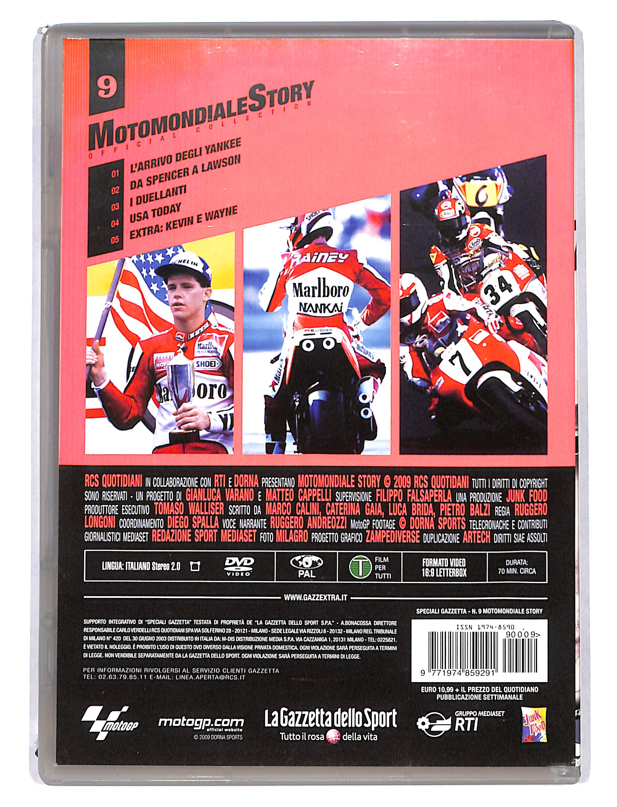 EBOND Motomondiale Story - I Mitici Americani vol.9 EDITORIALE DVD DB750743 - Image 2