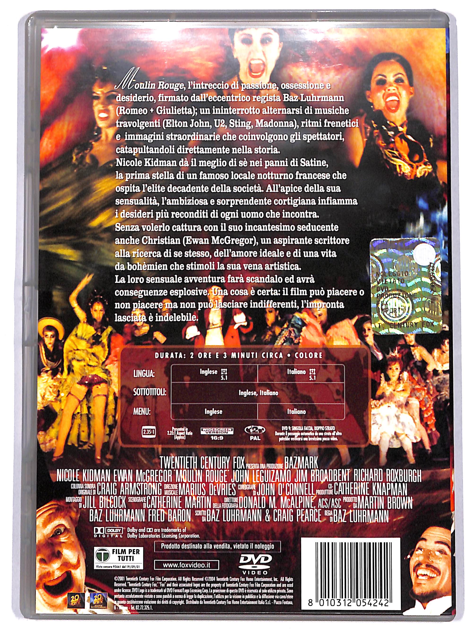 EBOND moulin rouge DVD DB749220 - Image 2