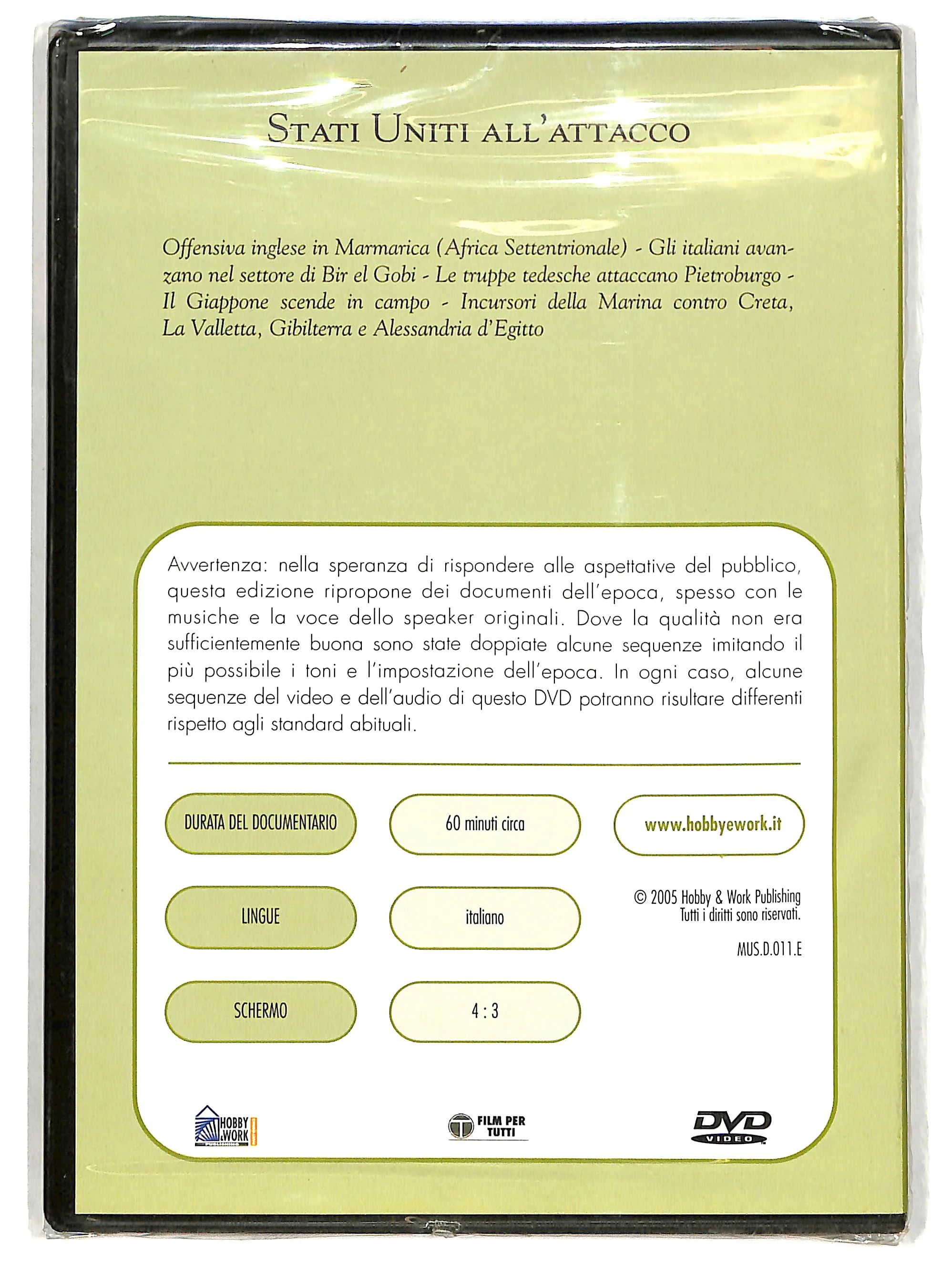 EBOND Mussolini e il fascismo-Stati Uniti all'attacco EDITORIALE DVD DB732949 - Image 2