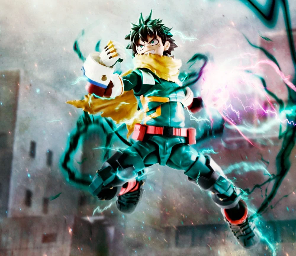 MY HERO ACADEMIA S.H.FIGUARTS ACTION FIGURE IZUKU MIDORIYA 14 CM - Image 5
