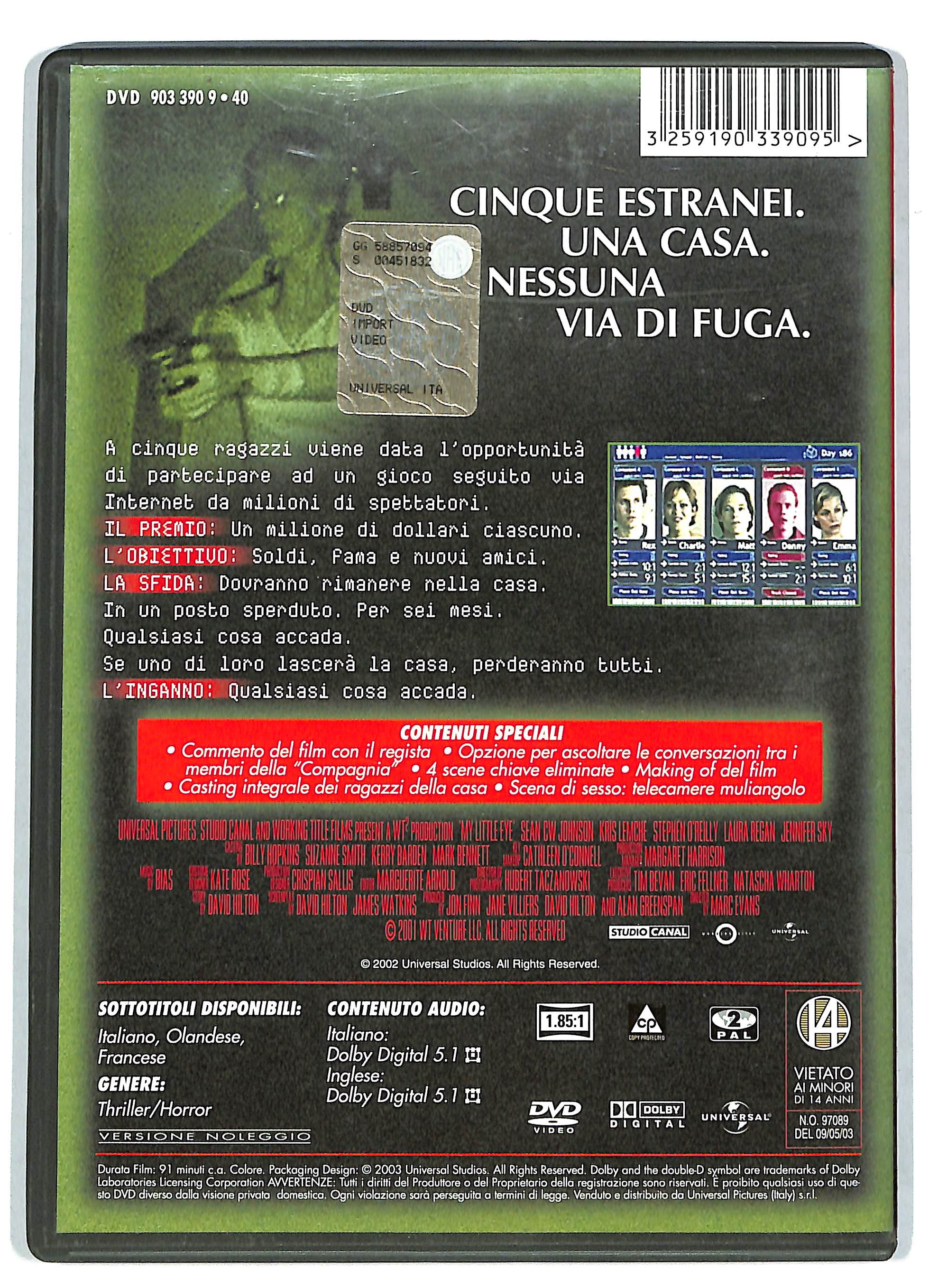 EBOND My Little Eye NOLEGGIO DVD DB746361 - Image 2