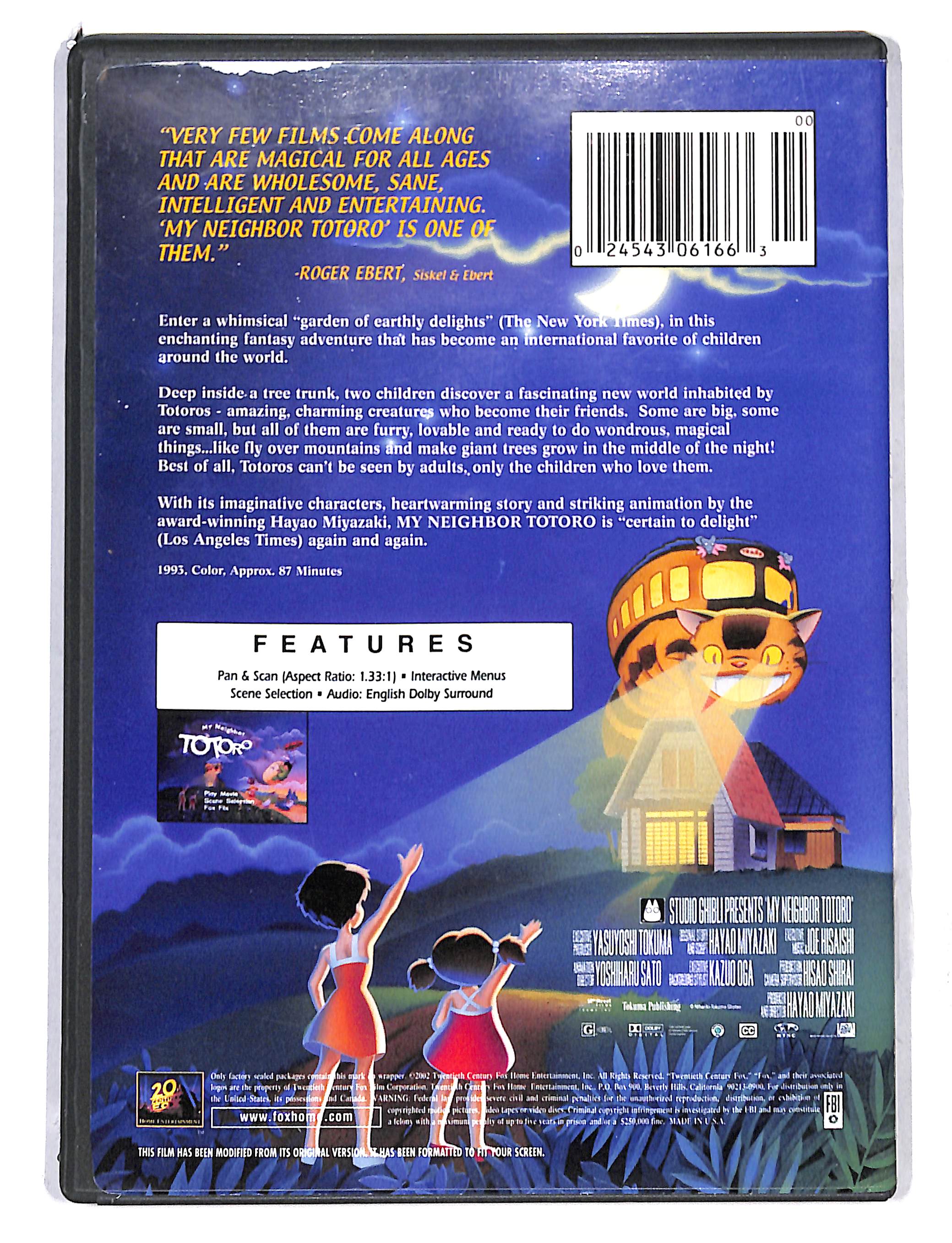 EBOND My Neighbor Totoro DVD DB754356 - Image 2